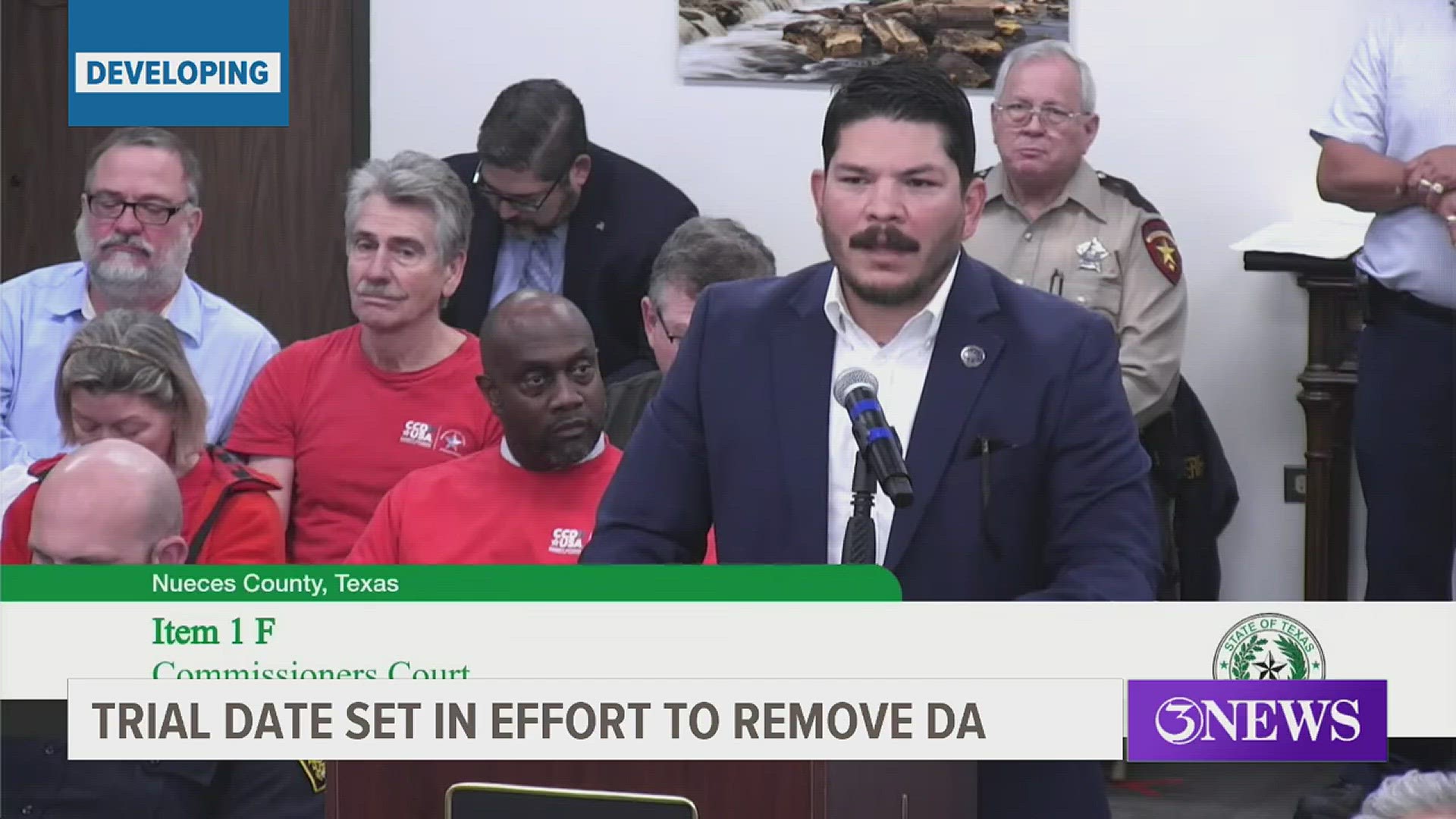 With Matt Manning and Christopher Gale both acting as Gonzalez's lawyers, the complaint against the DA is now moving forward.