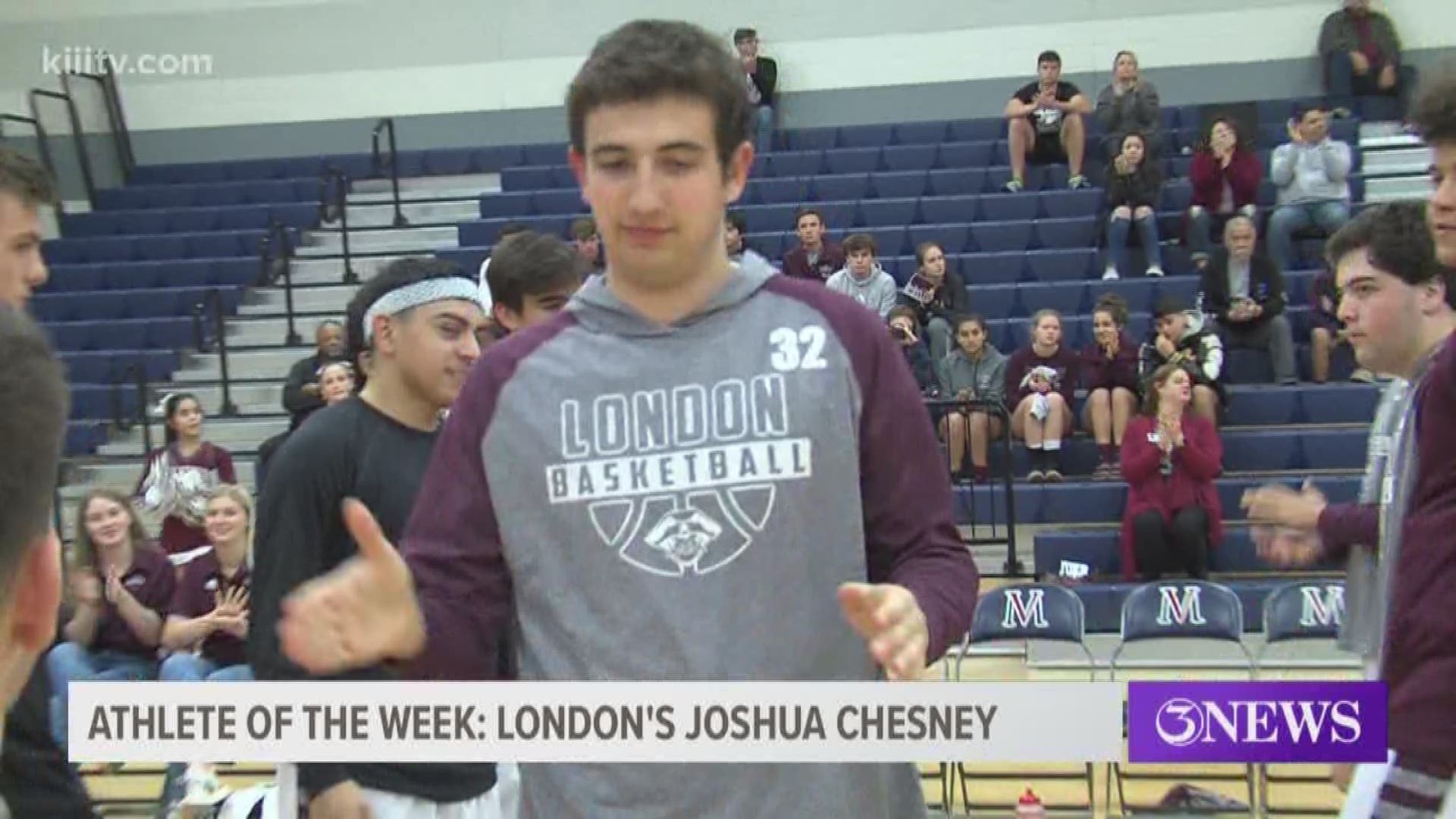 Joshua Chesney is our 3News Athlete of the Week for the 2nd time in his high school career!