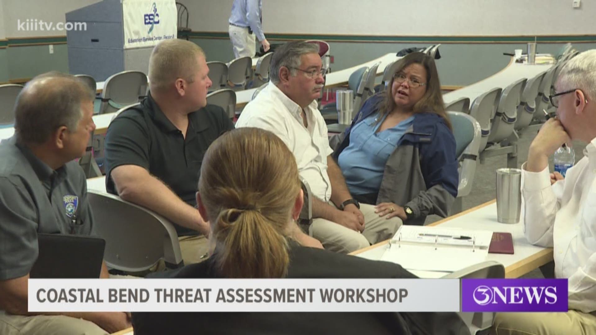 Staff from schools across the Coastal Bend took part in a workshop Tuesday that will help mitigate threats on campus.