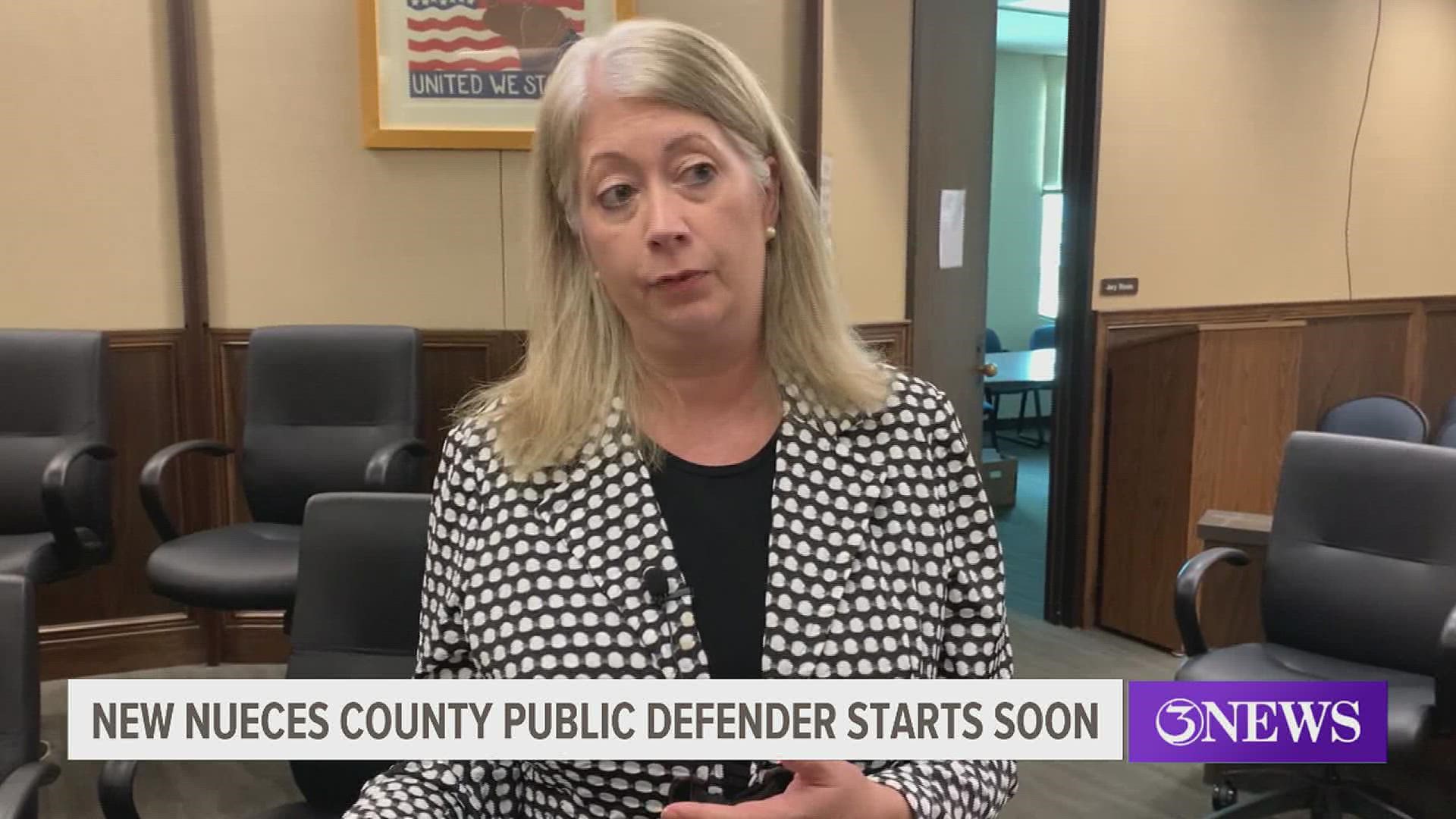 Nueces County's new Chief Public Defender Danice Obregon plans on providing higher quality help to those who struggle with mental illness and legal costs.
