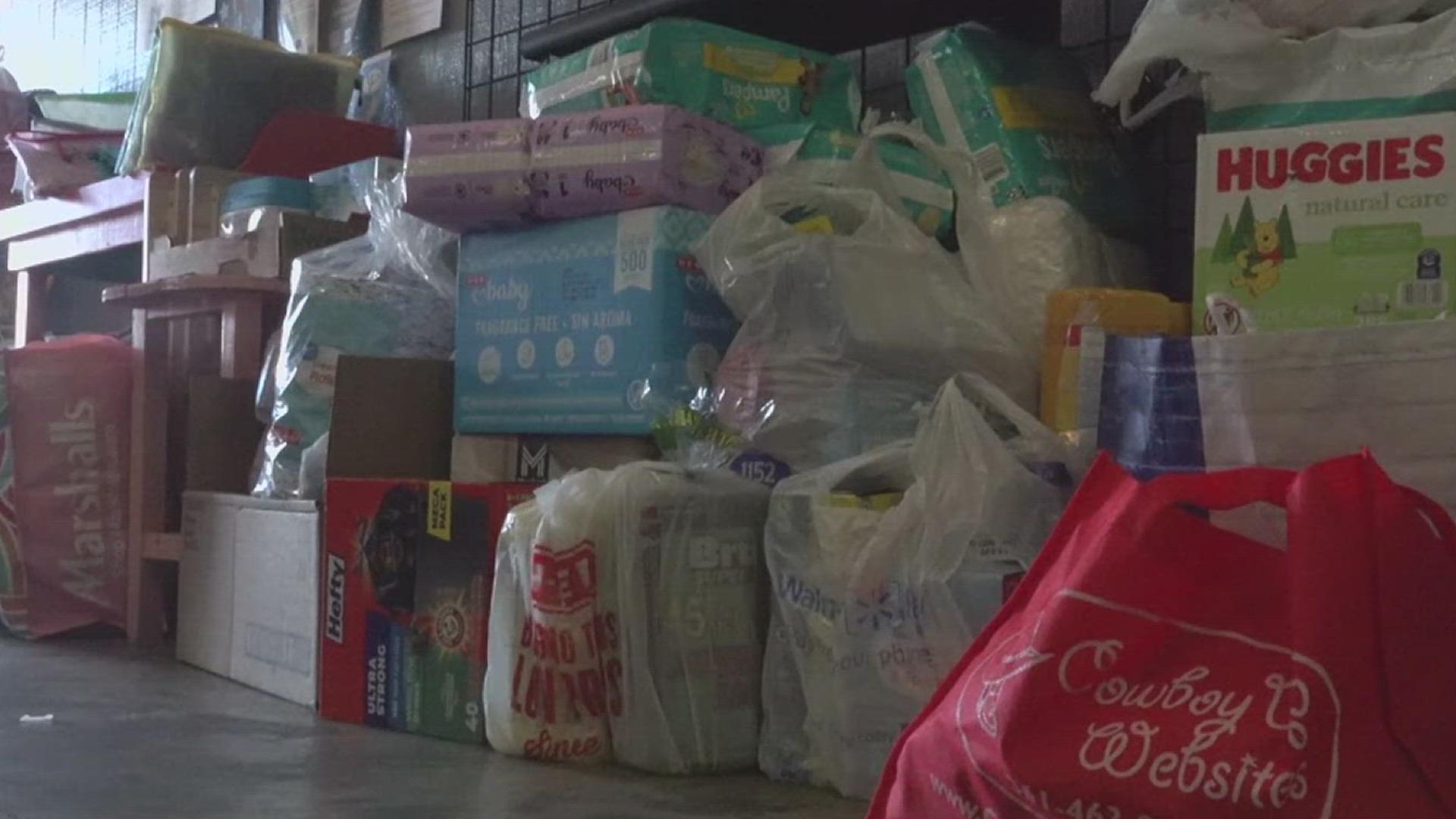 Donation effort officials said Rockport residents know first-hand what it's like to pick up the pieces after a natural disaster and what to lend a helping hand.