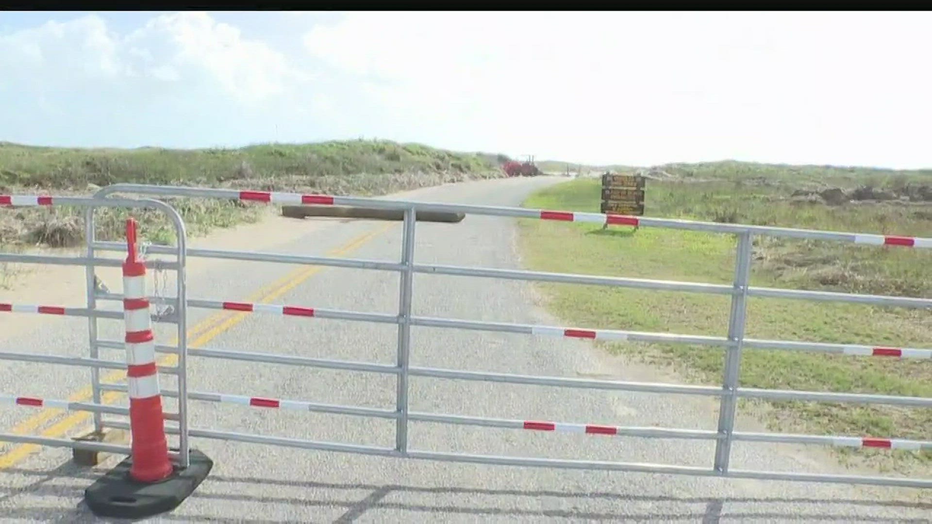 The folks at Mustang Island State Park are repairing damage left behind by Hurricane Harvey.