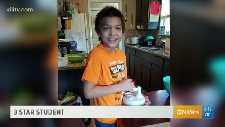 Ian Lopez is a fourth grader at Calk-Wilson Elementary School with a passion for cooking.