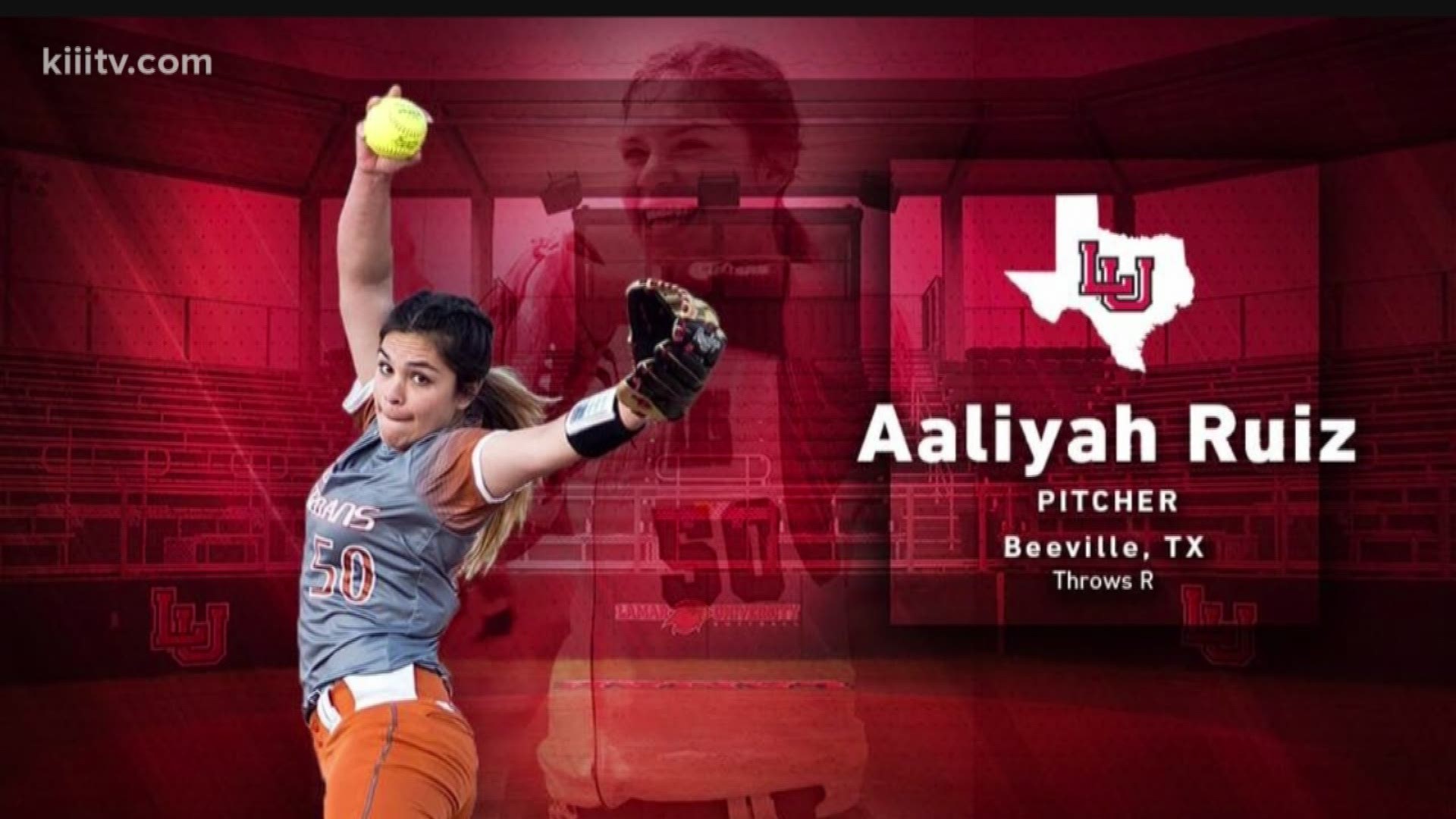 This week's 3News Athlete of the Week is Beeville softball's Aaliyah Ruiz. Ruiz, in her senior year, has been an ace for the Lady Trojans. Helping lead them to the State Semifinals last season and this season she's back at it again. Ruiz is approaching th