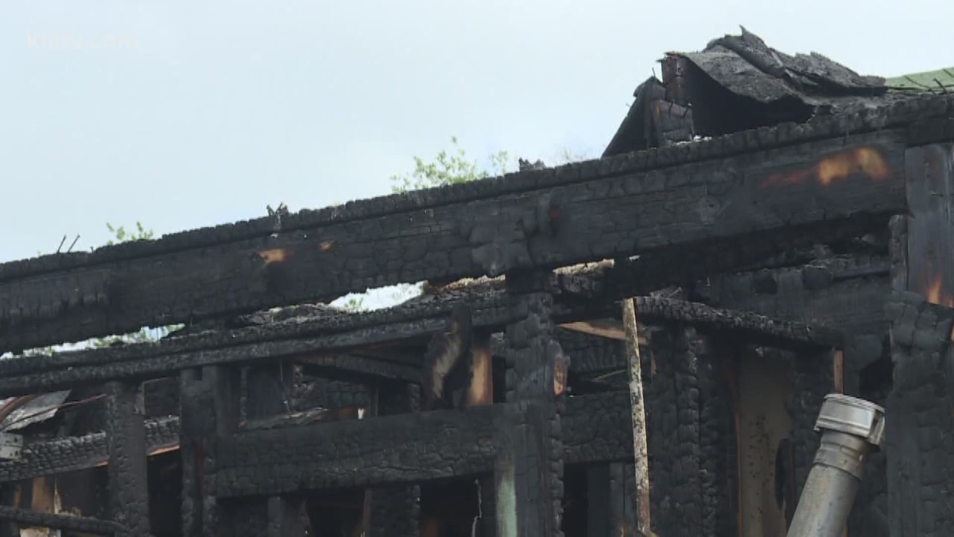 A Corpus Christi couple is thankful after escaping a devastating house fire overnight.
