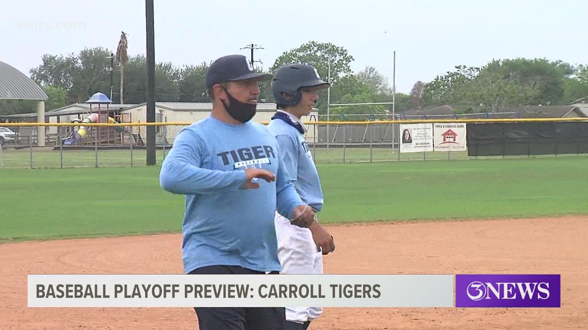 The Tigers won eight of its last 10 to get into the playoffs after starting out district 0-6.