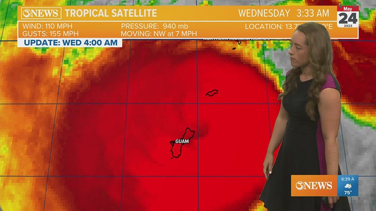 TROPICS UPDATE: Typhoon Mawar hits Guam, no development in the Atlantic