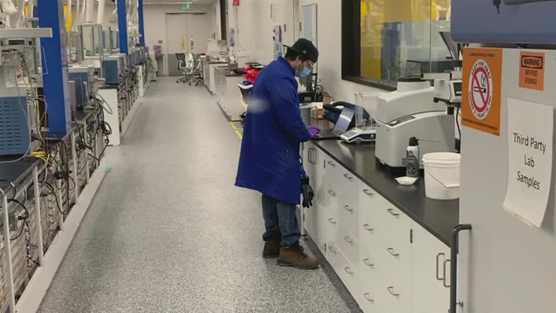 The Gulf Coast Growth Ventures facility in Portland produces several products that will then be turned into everyday items like clothing fiber.