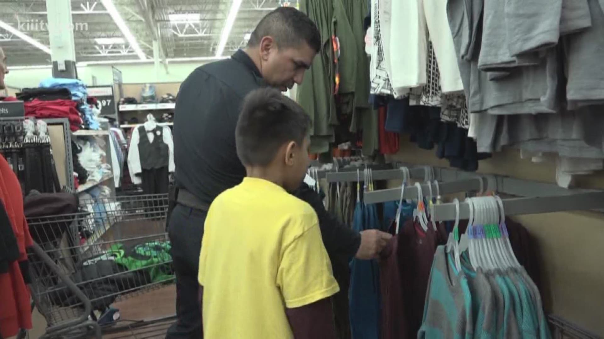 Shop with a Cop in Corpus Christi