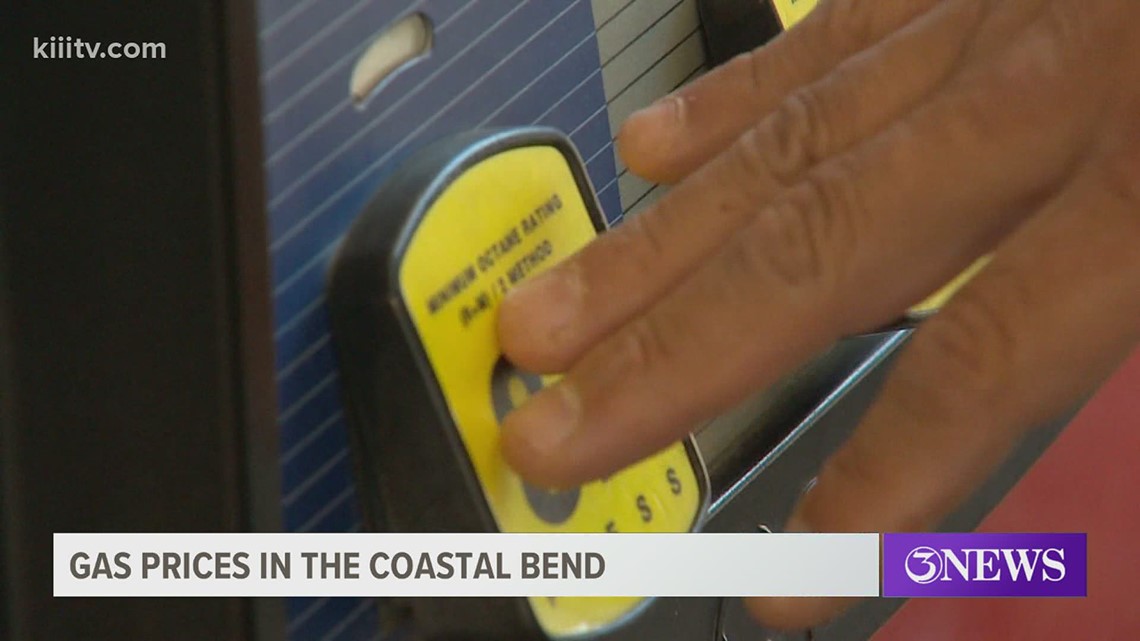 Gas price averages in Corpus Christi