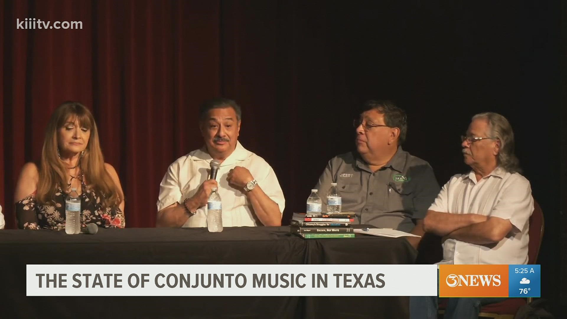 Rudy was a guest speaker at the Guadalupe Cultural Arts Center's 'Tejano Conjunto Festival'.