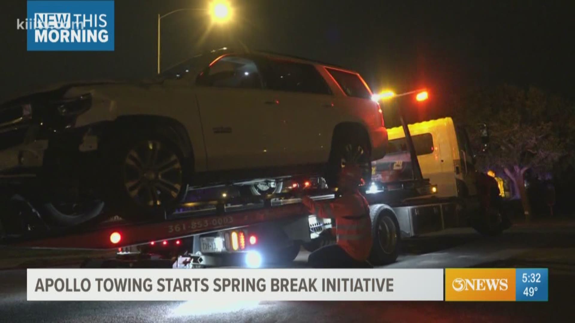 There is no excuse to drink and get behind the wheel this Spring Break with Apollo Towing's "No Excuse" program.