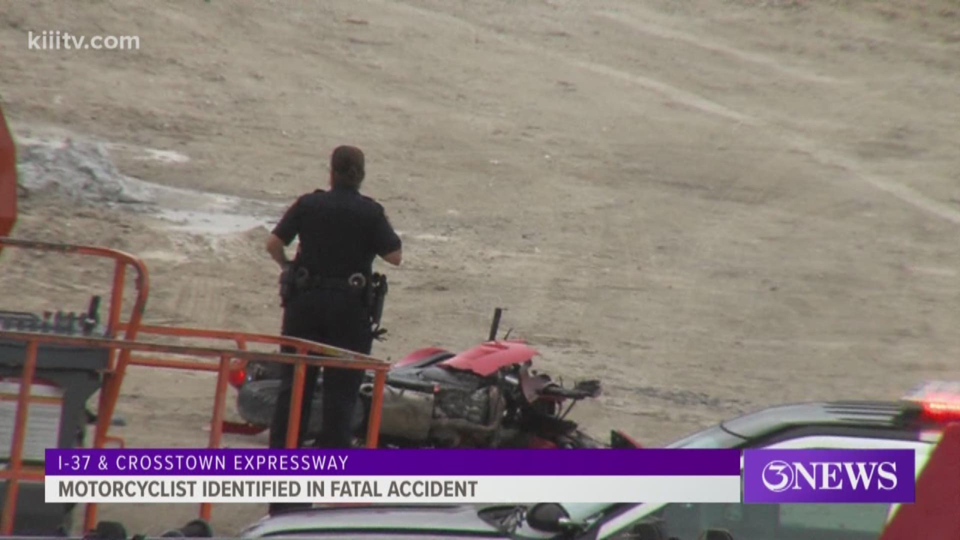 The Nueces County Medical Examiner's Office identified Monday the victim in a fatal two-vehicle accident involving a motorcycle over the weekend.