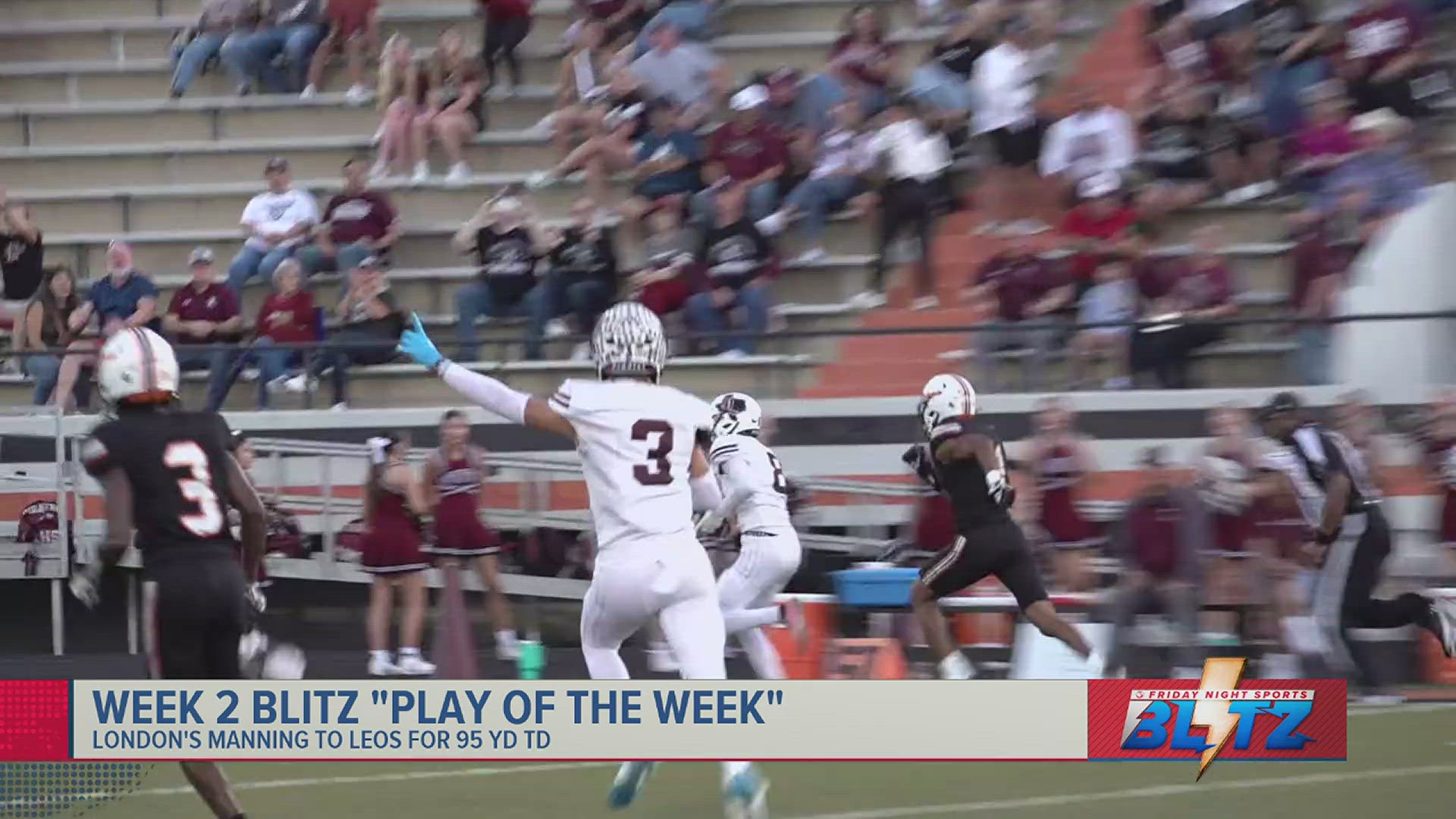 London's Jeremiah Leos wins the Blitz Play of the Week.