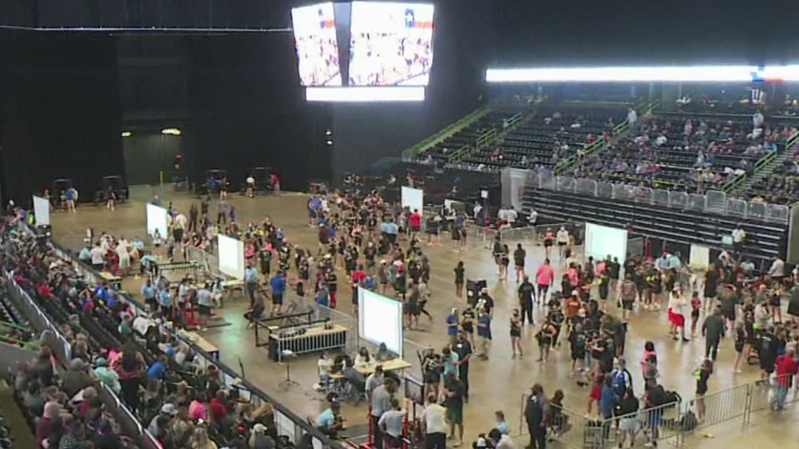 Corpus Christi IceRays vs. Lone Star Brahmas, American Bank Center, Corpus  Christi, October 28 2023