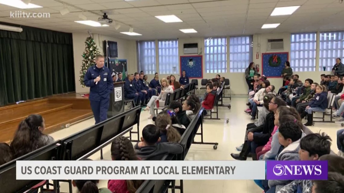 U.S. Coast Guard begins mentorship program at WeldonGibson Elementary