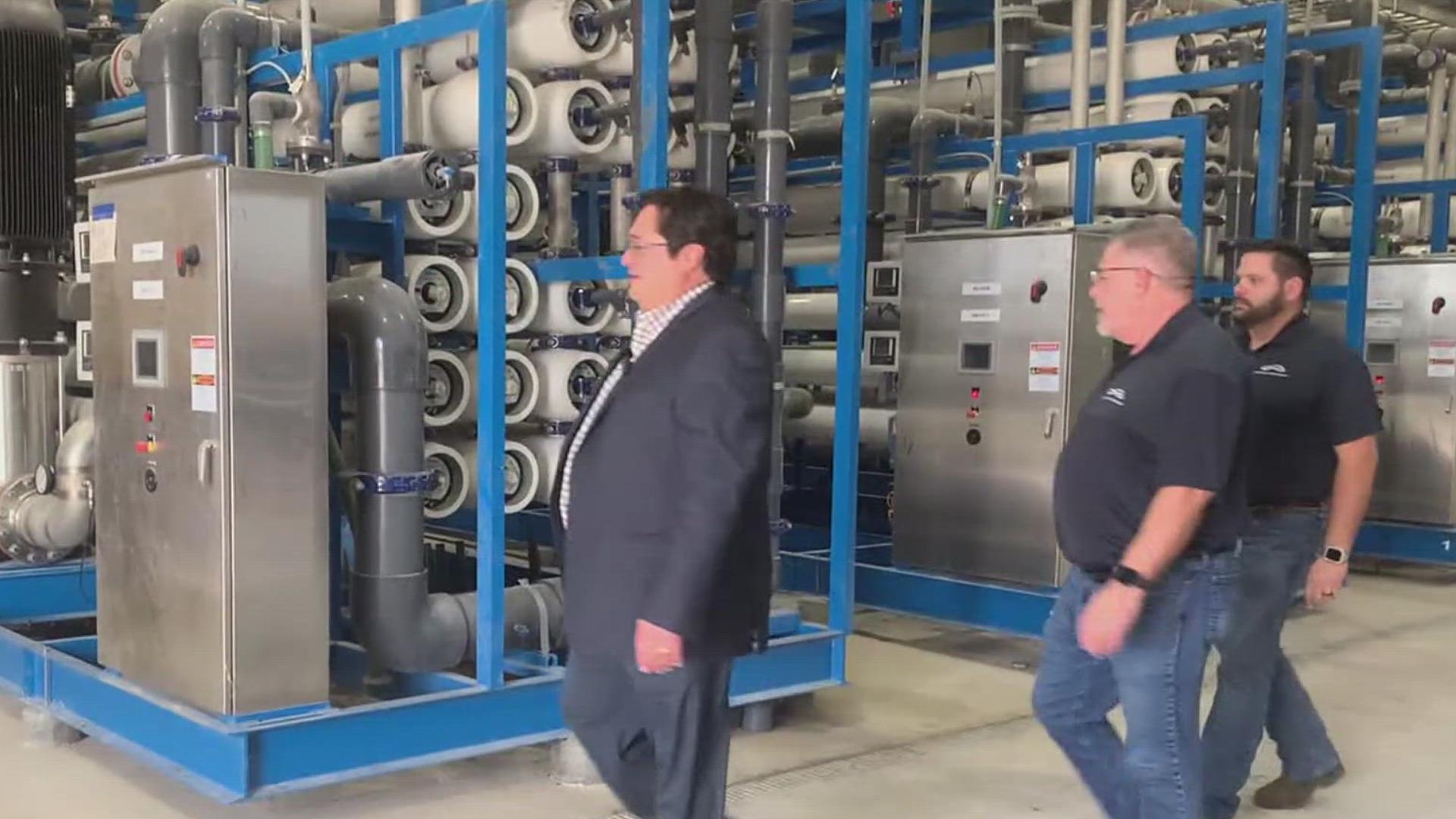 Texans question if developers are interested in taking on the multi-billion  dollar gallon Desal Facility for Harbor Island