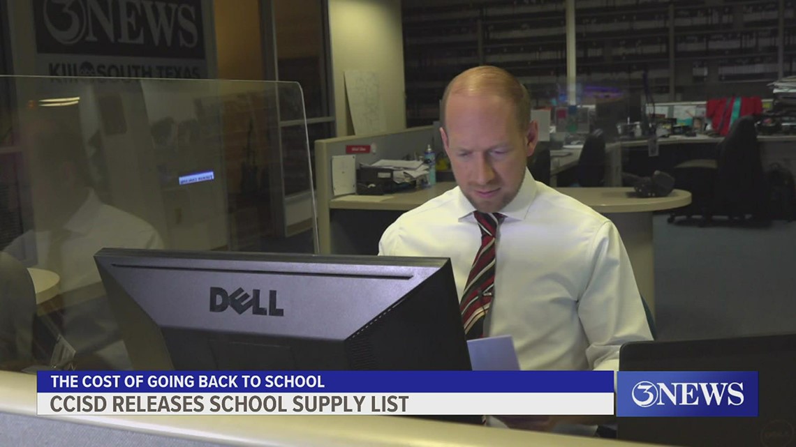 CCISD releases school supplies list for the 20222023 school year