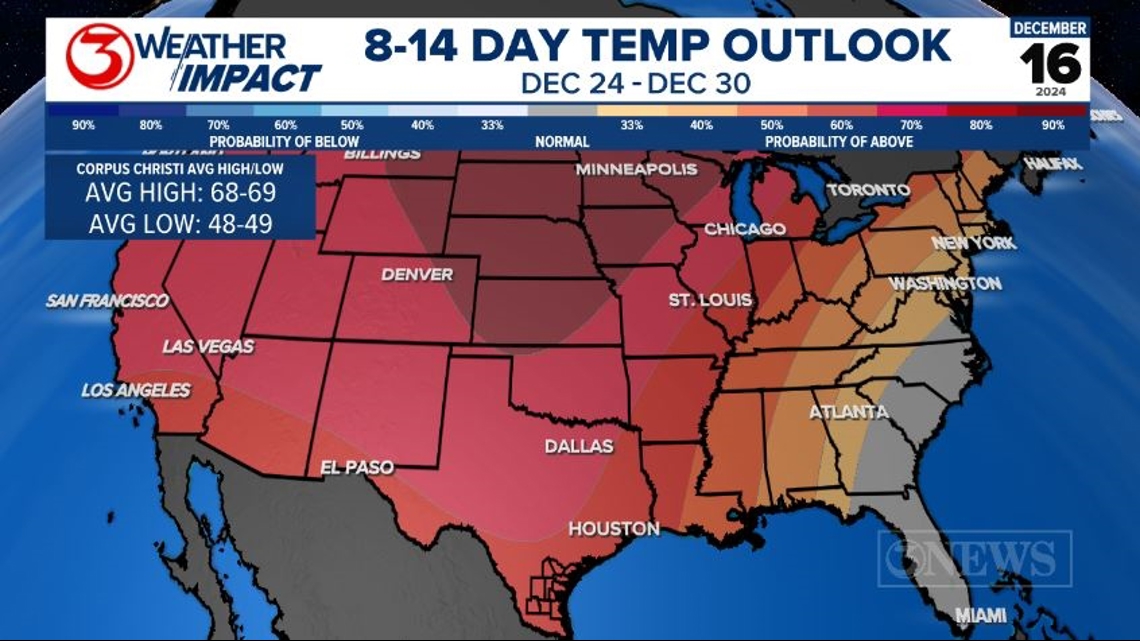 Christmas forecast looks warmerthannormal