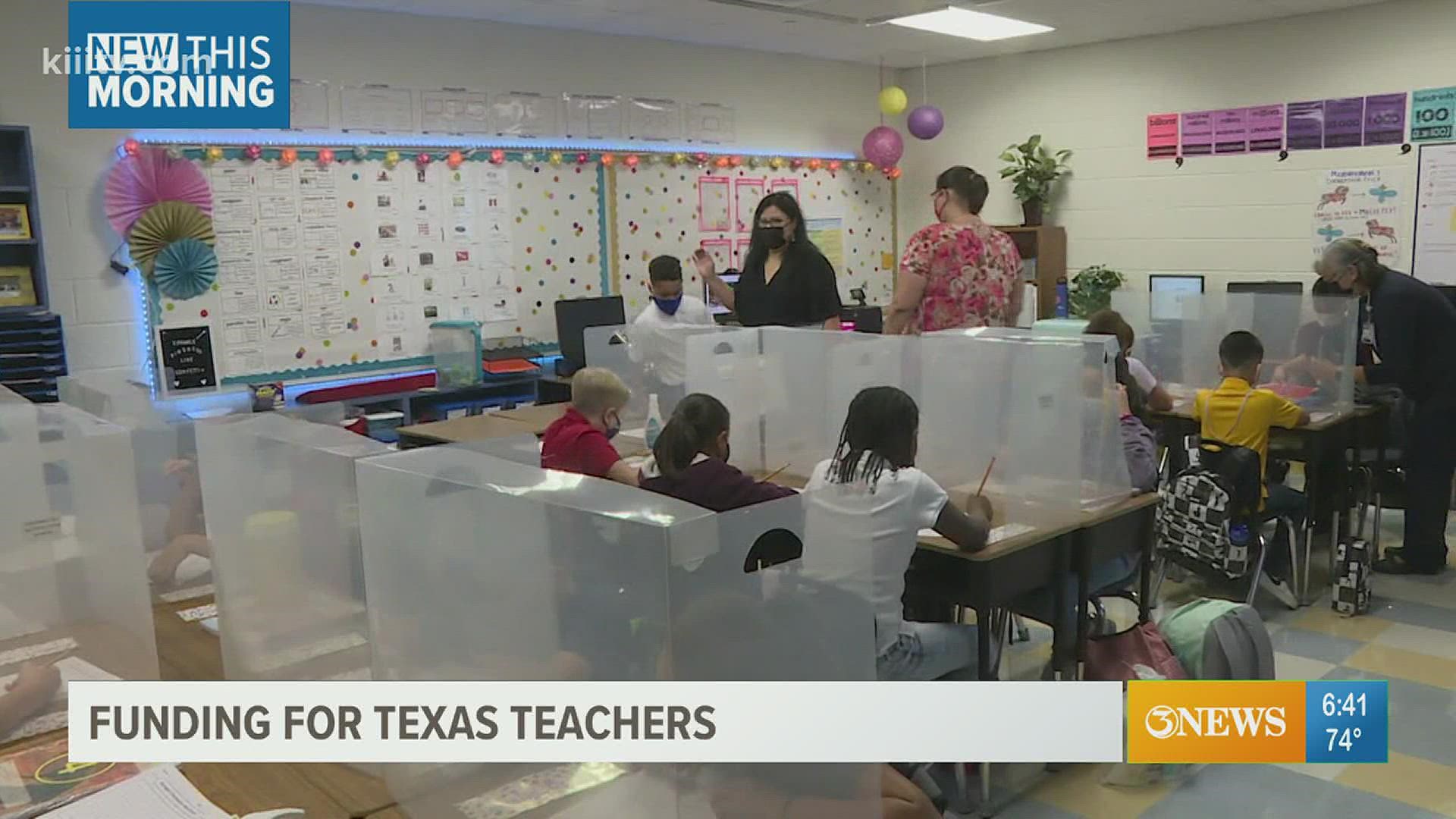 Texas teachers have a chance to win up to $7,500 for their district.