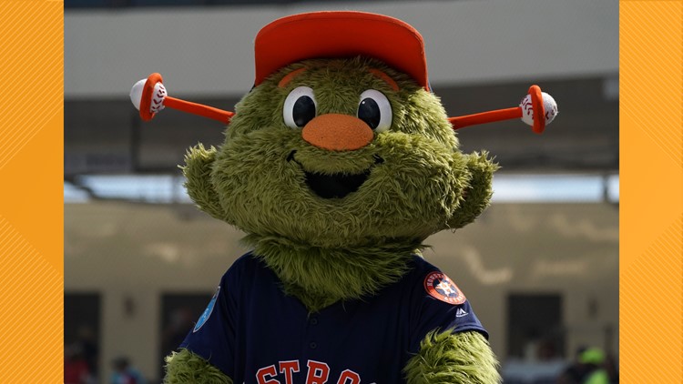 Astros' mascot Orbit to cheer on Corpus Christi Hooks