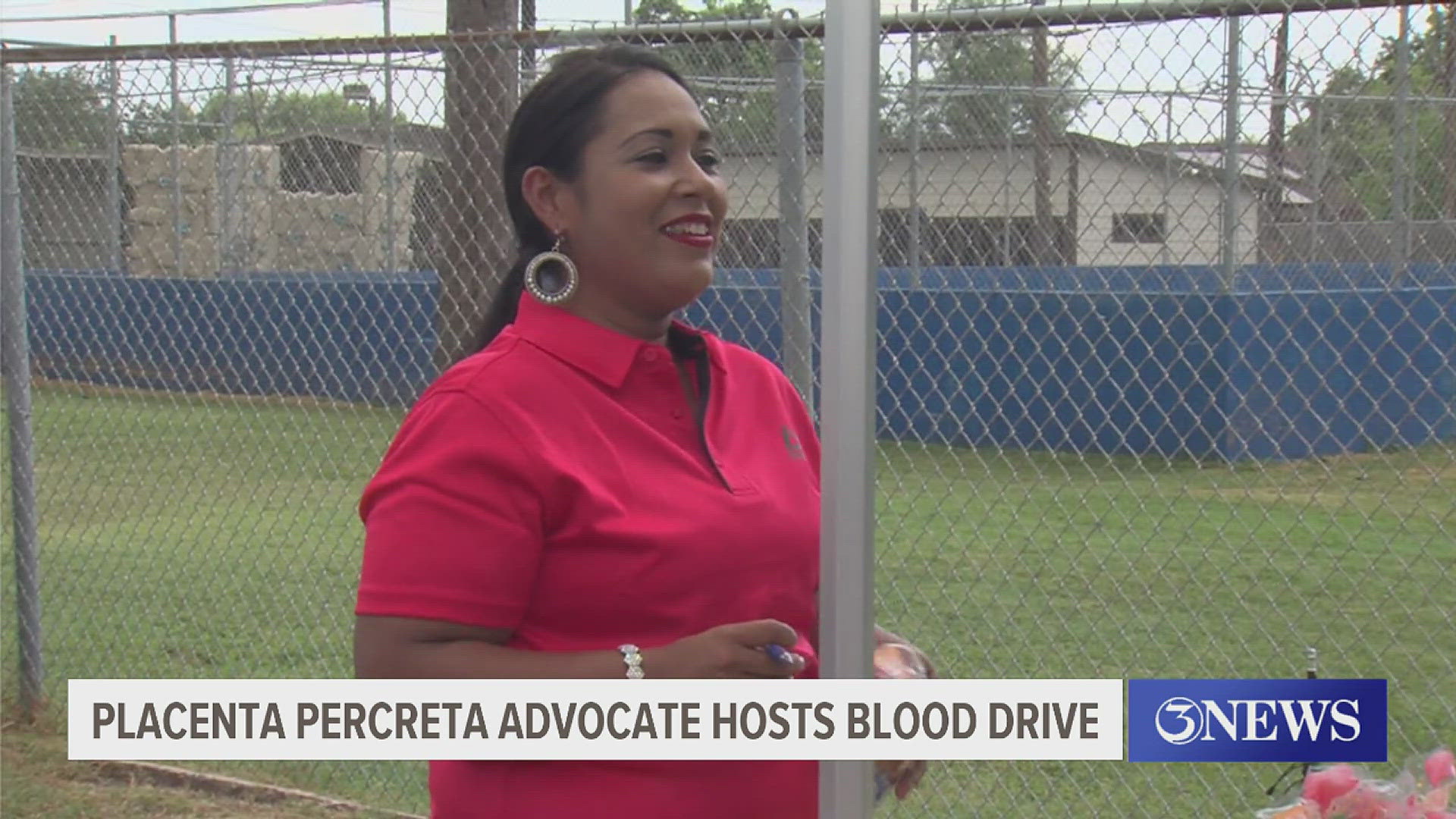 A local mother dedicated her time Sunday by hosting a blood drive at Our Lady of Guadalupe Church.