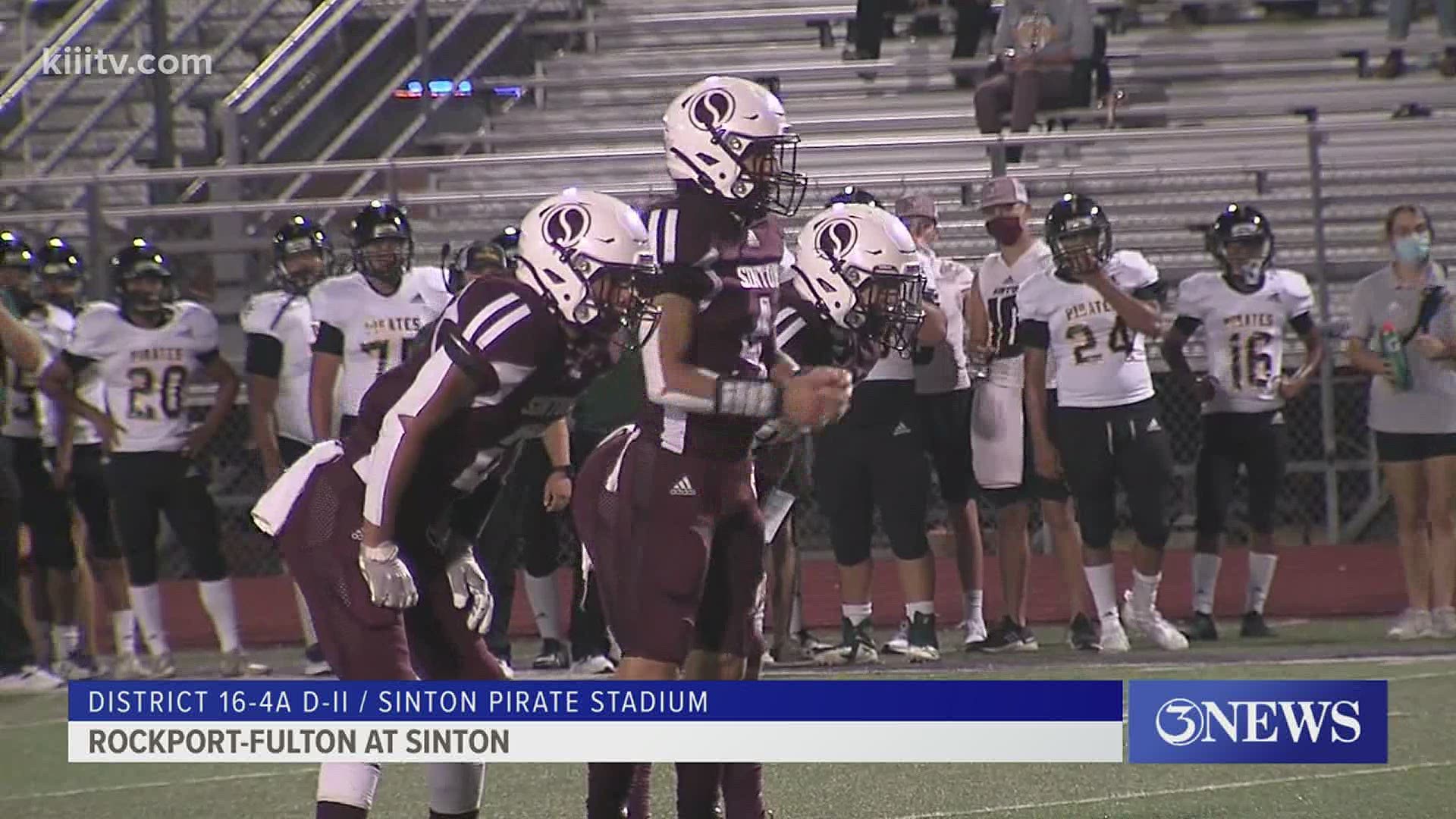 Sinton wins the "Battle of the Pirates" over Rockport-Fulton; Miller wins shootout over Alice; Calallen tops rival T-M