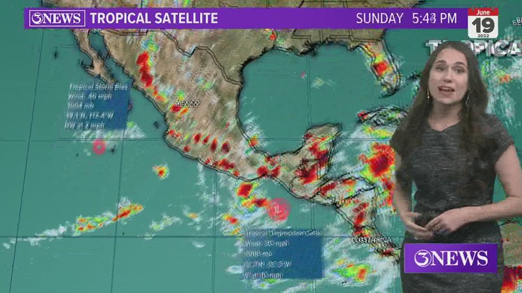 TROPICAL UPDATE: Two Pacific storms and the next round of Saharan dust