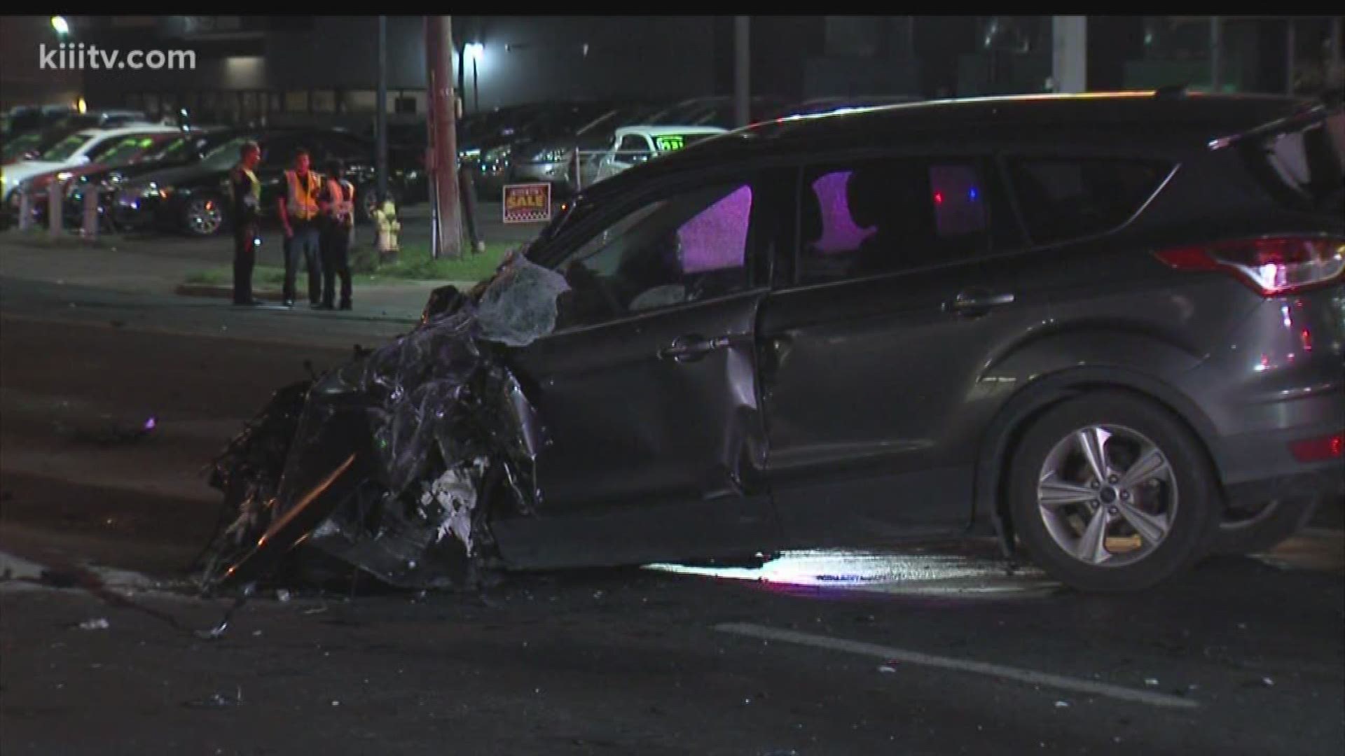 Police are investigating an accident that happened Sunday morning about 2:30 a.m. at Everhart and Holly.