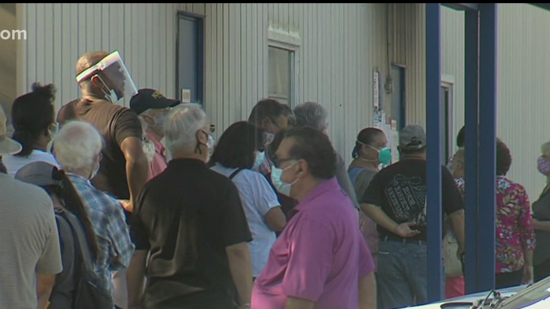 San Patricio County is seeing a record turnout for early voting.