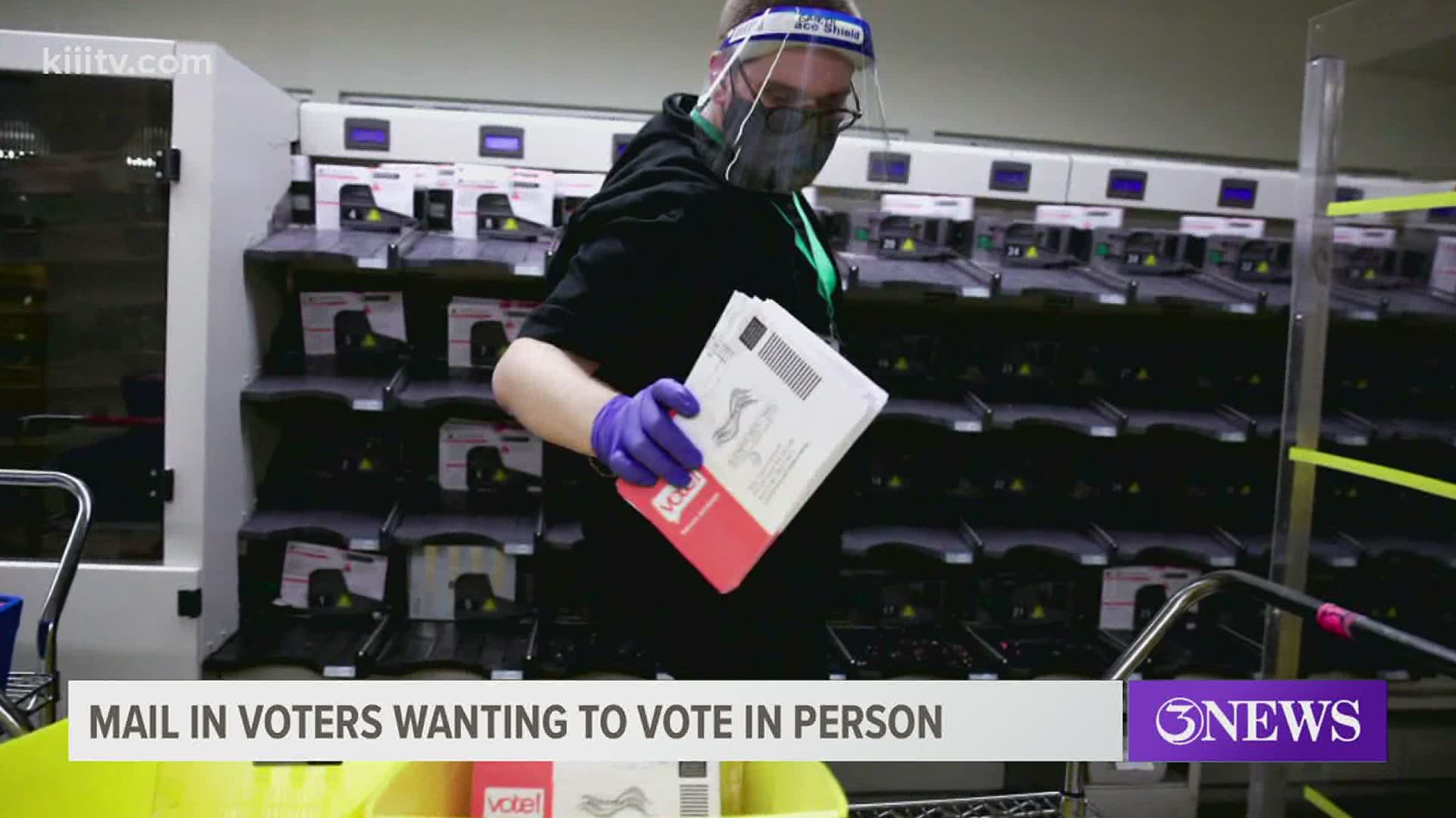As accusations of mail-in ballot fraud are inserted into the national conversation, more people are choosing to forego mailing in their ballots.