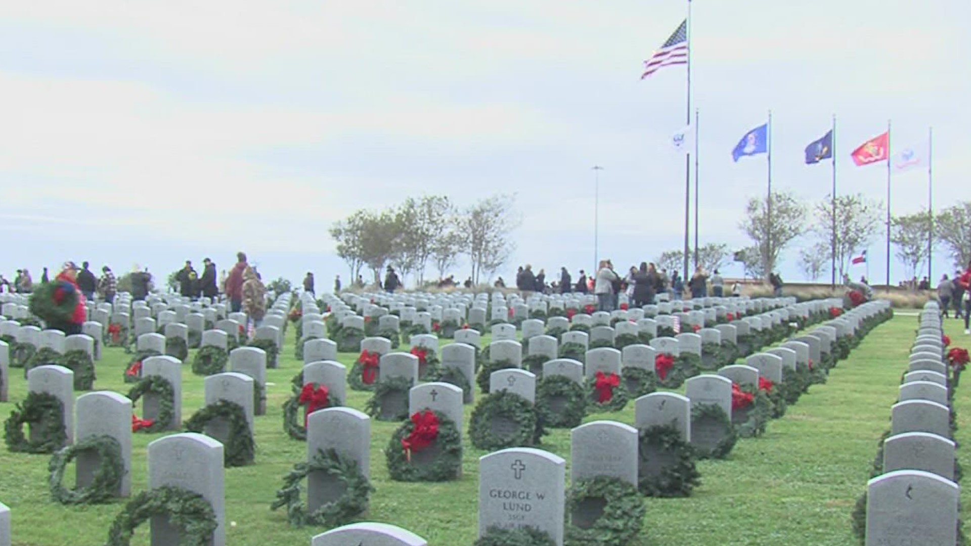 Earlier this month many laid out thousands of Christmas wreaths for our nation's heroes. Now volunteers are needed to put them back in storage.