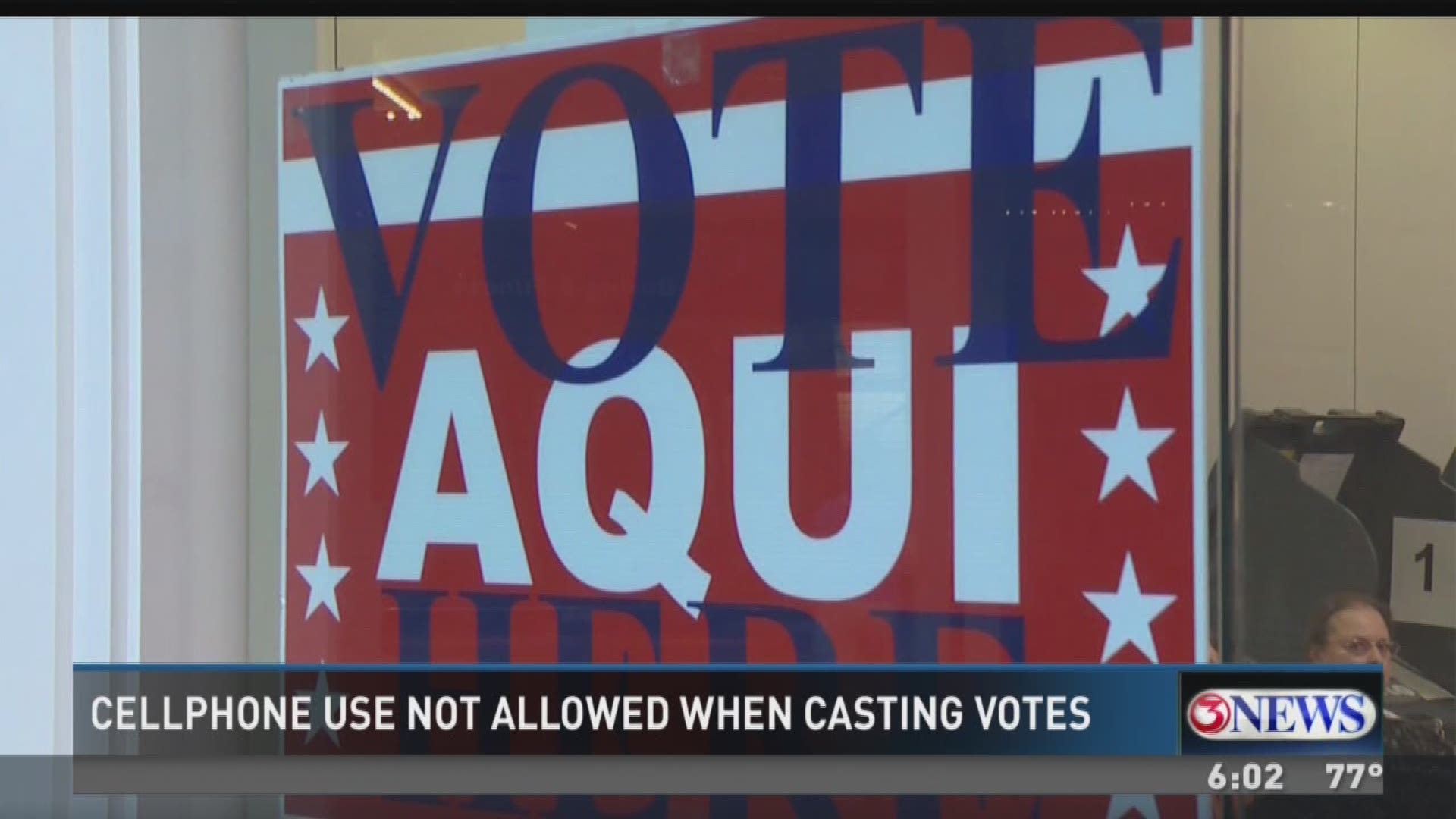 On Monday, thousands of people will be heading to the polls for the first day of early voting in San Antonio, and many are likely to have their phones in hand while casting their ballots.