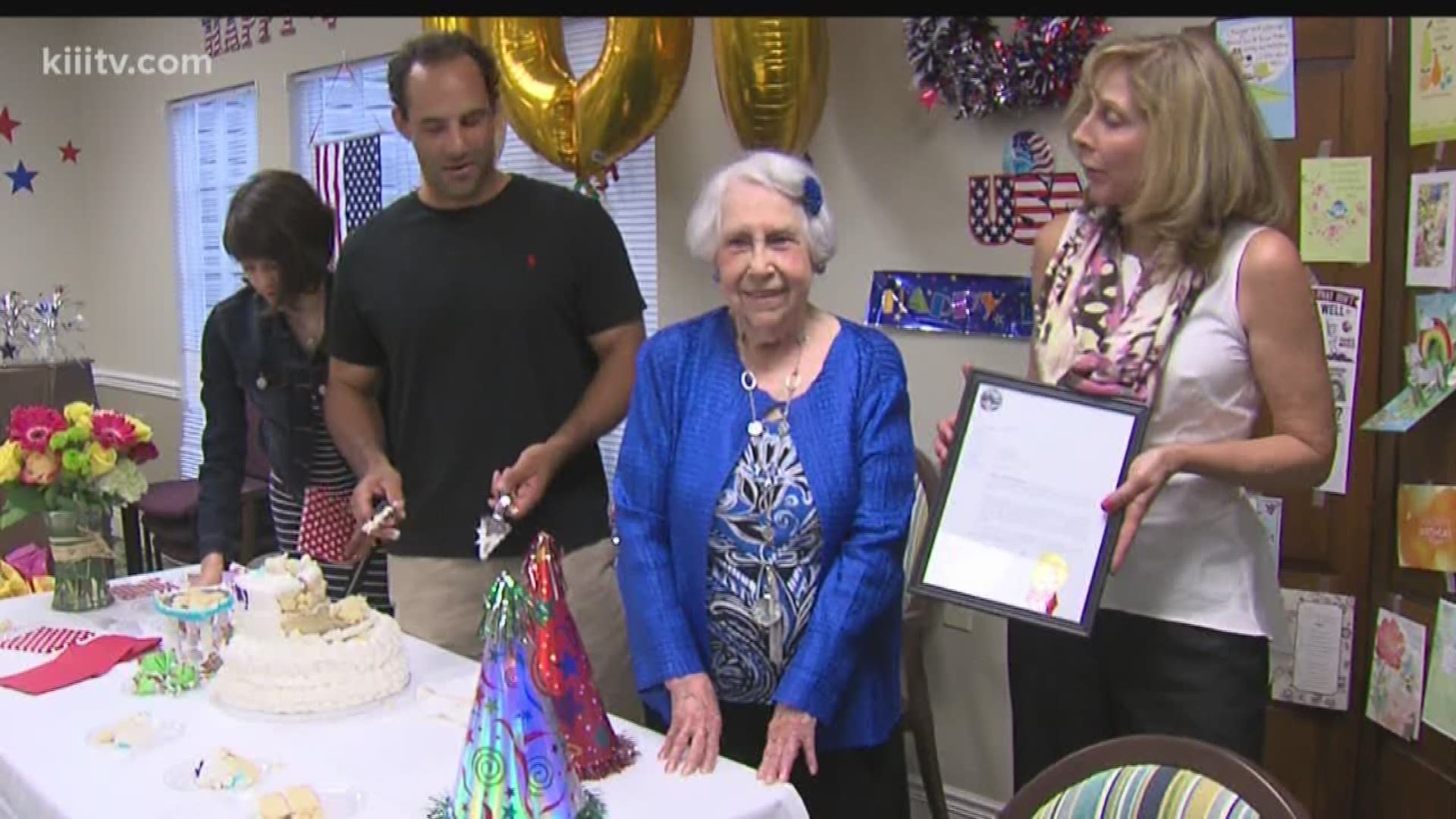 Corpus Christi Woman Celebrates 100th Birthday