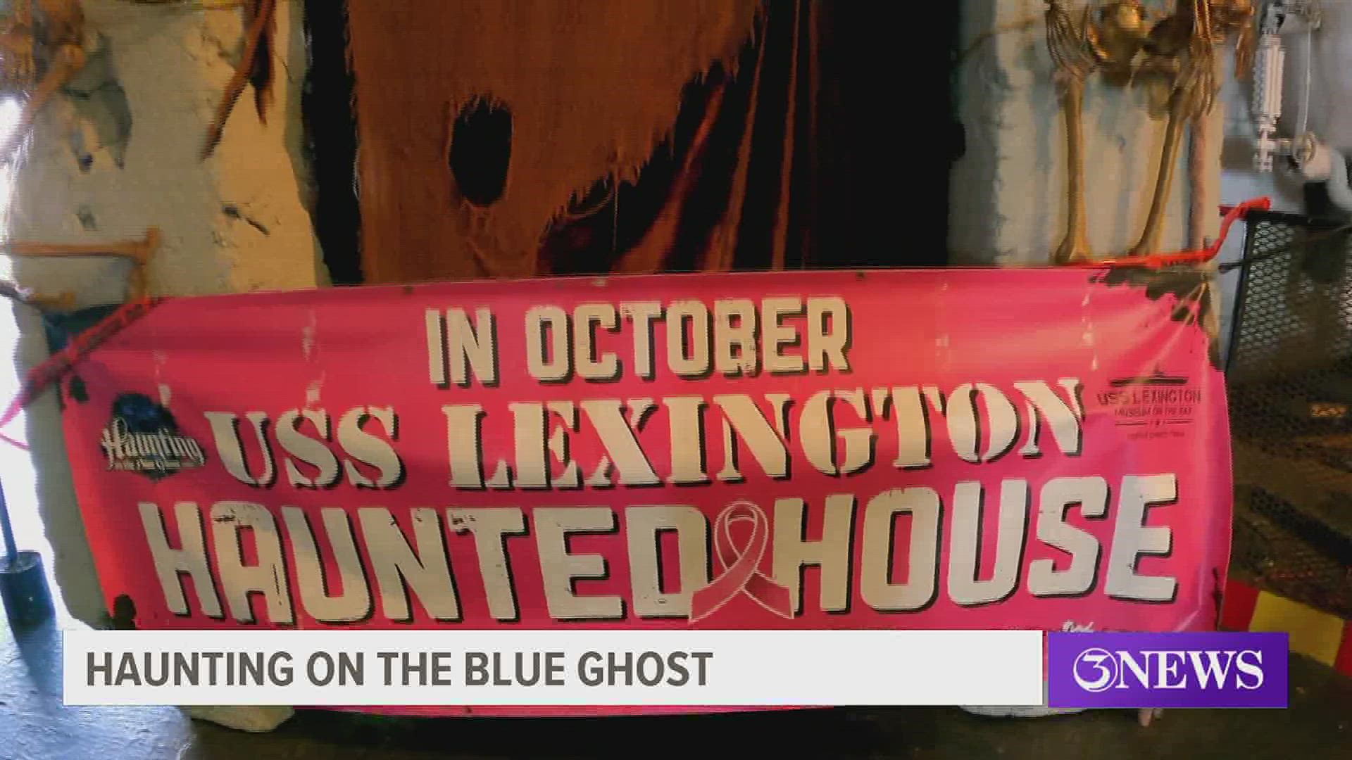 uss lexington haunted tour