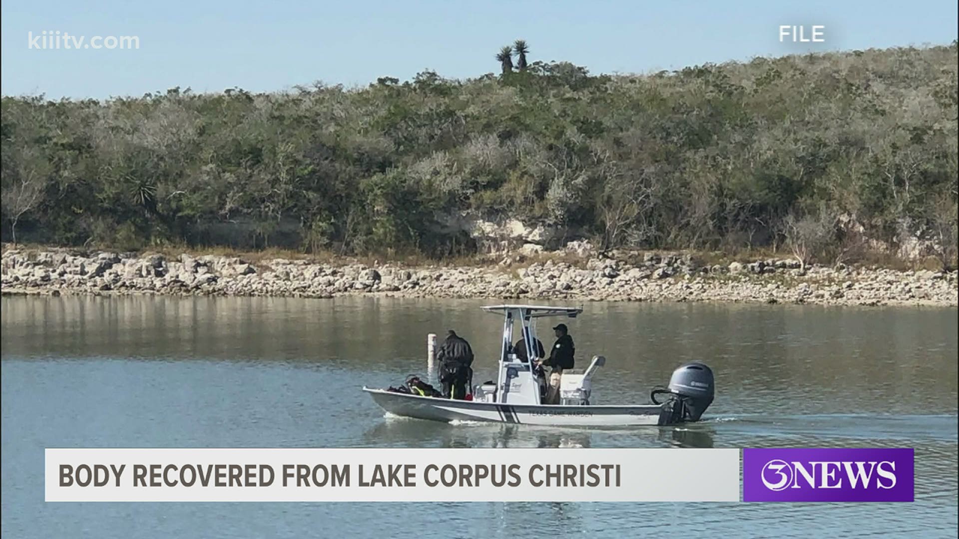 San Patricio County Sheriff Oscar Rivera said the man had been missing since December 17 after being on the lake in a kayak.