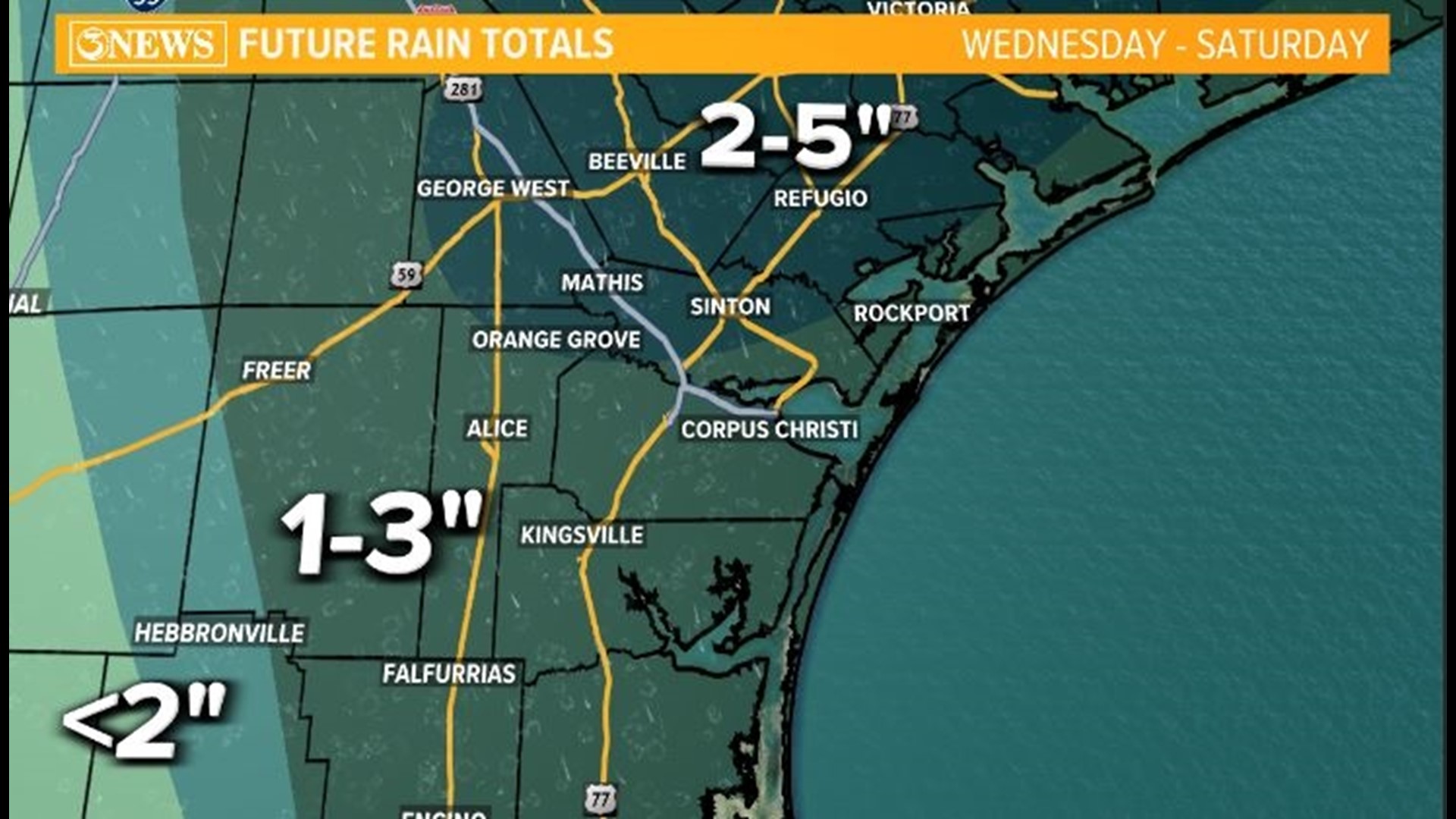 Easter weather in South Texas