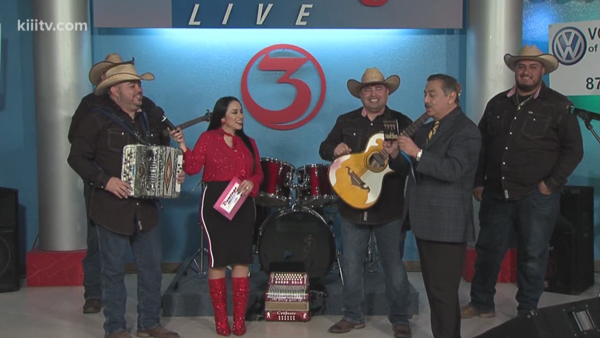 Rudy Trevino and Barbi Leo Interview Tejano Boys on Domingo Live. This Brownsville, Texas band briefly discuss the humble beginning of their band and hope their latest music will be released at the end of March 2019. Be sure to follow Tejano Boys on all social media platforms and support this amazing local talent we have here in South Texas.