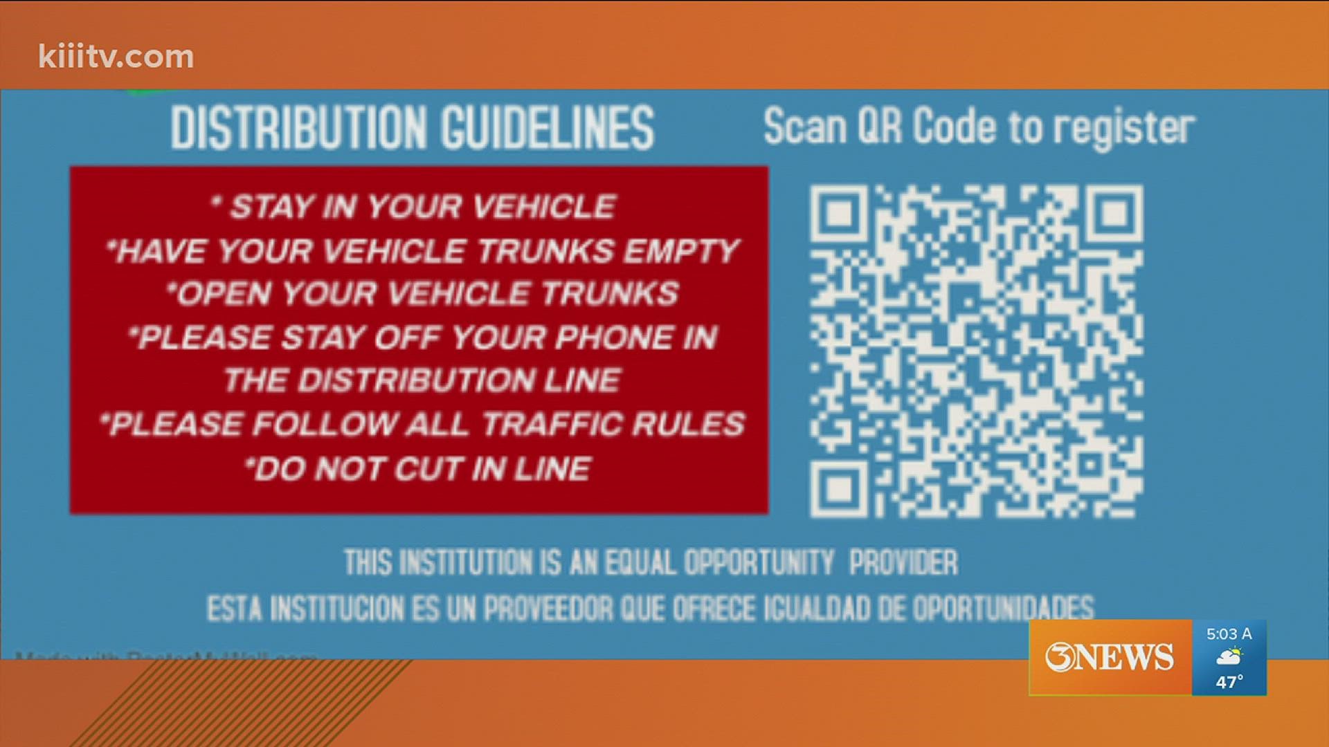 Food bank Ingleside distribution