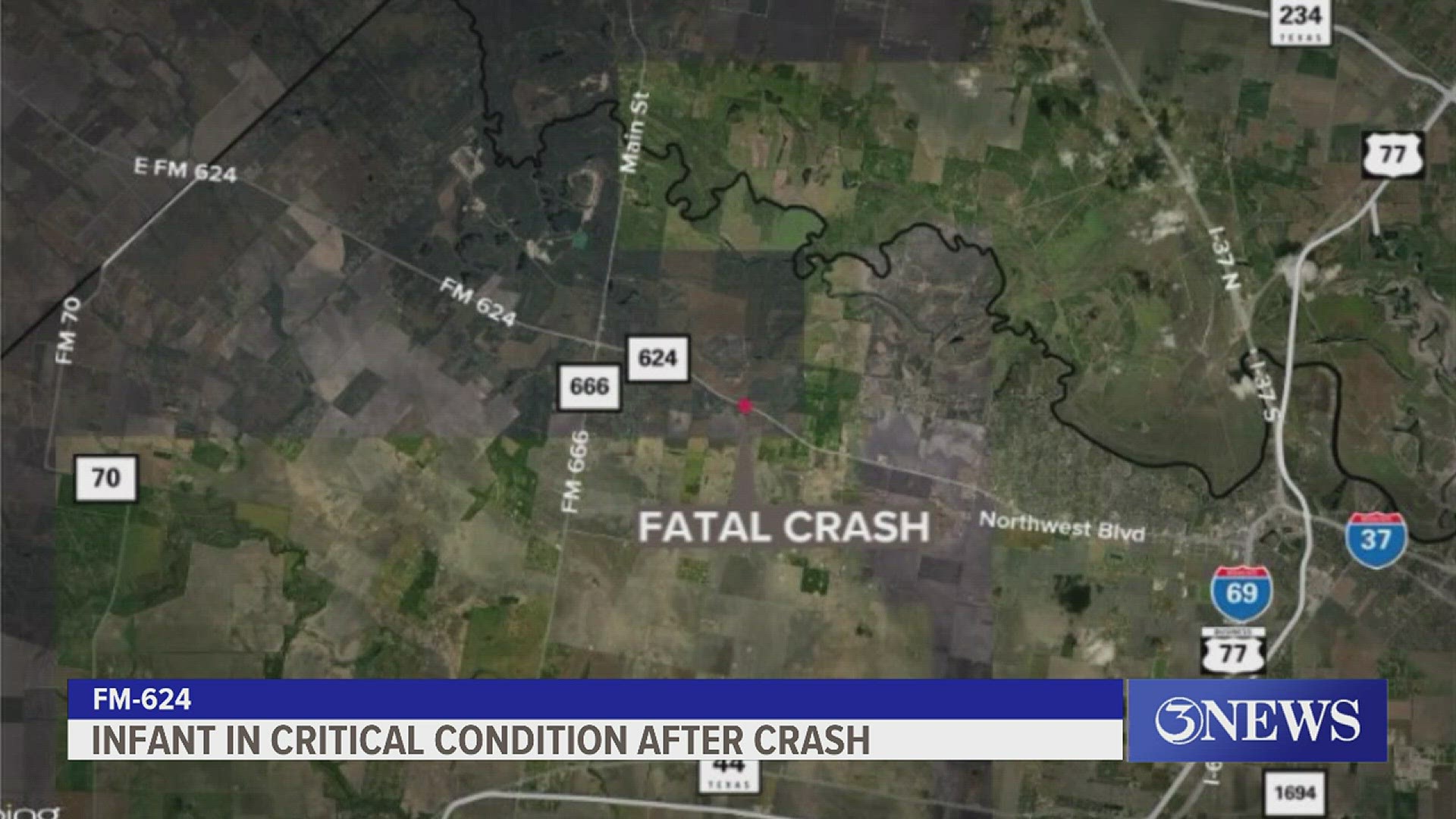 The crash happened on Aug. 31 on FM 624 near Calallen.