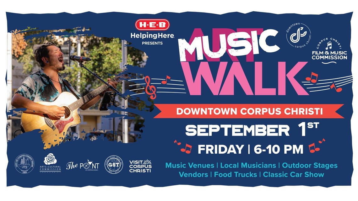Corpus Christi celebrates 'Music-Friendly' title with 'MusicWalk' - Vimarsana News
