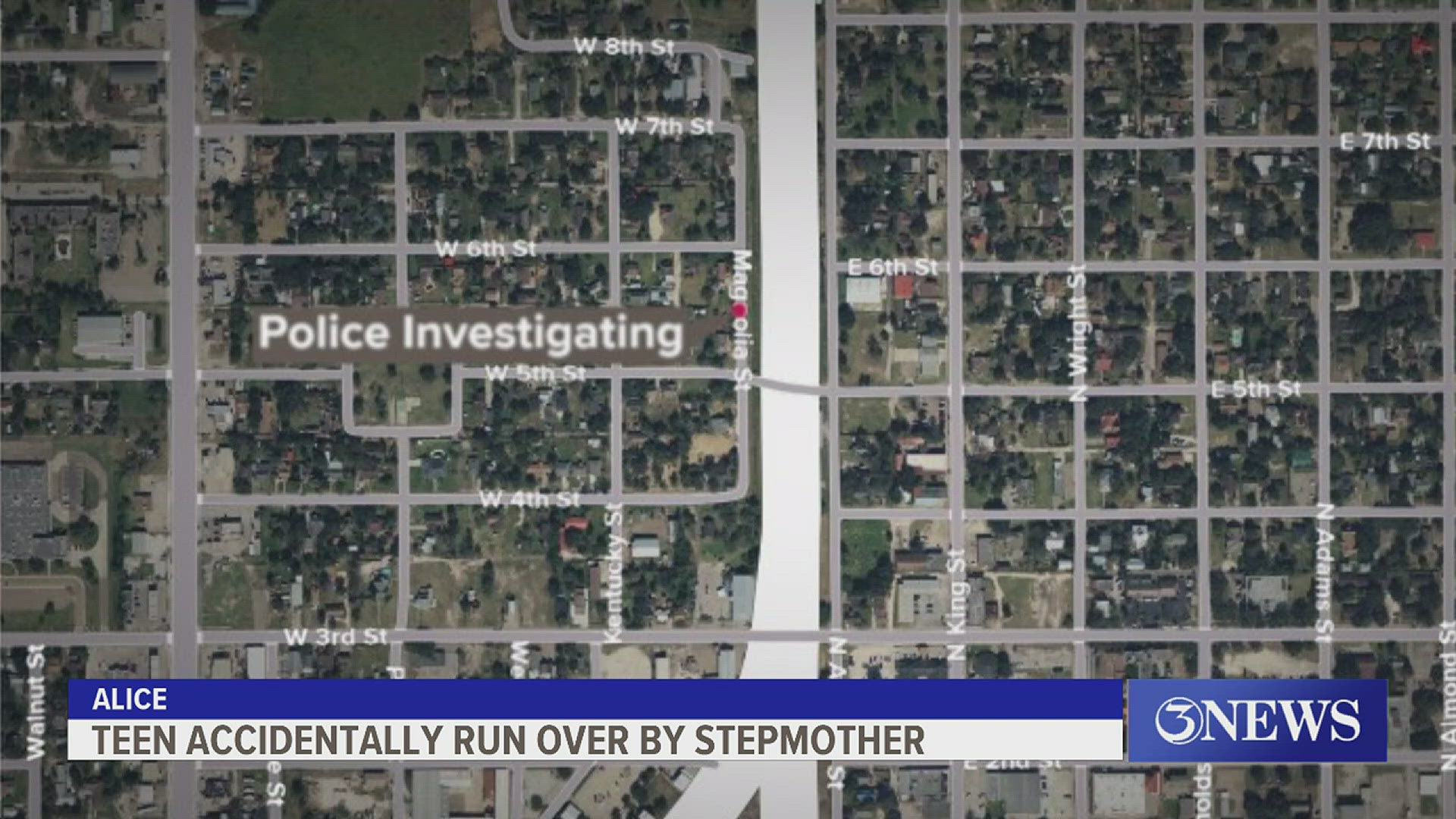 The older woman was unaware Haley Brock was laying down in the driveway, said chief Eden Garcia. She was taken to a local hospital where she later died.