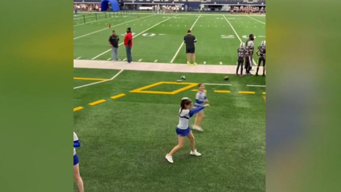 Viral video of Ingleside cheerleader highlights boxing skills