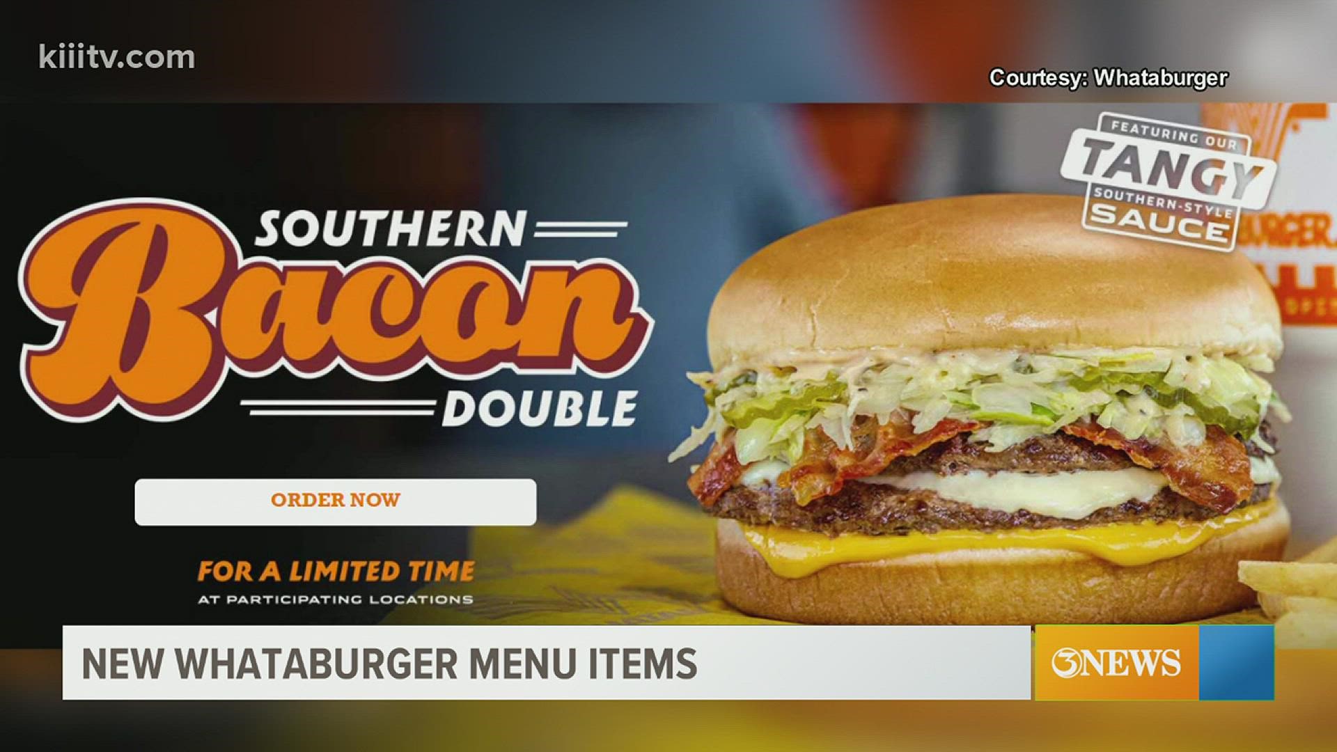 Want a southern take on your favorite Whataburger? How about something to spice up your morning?
