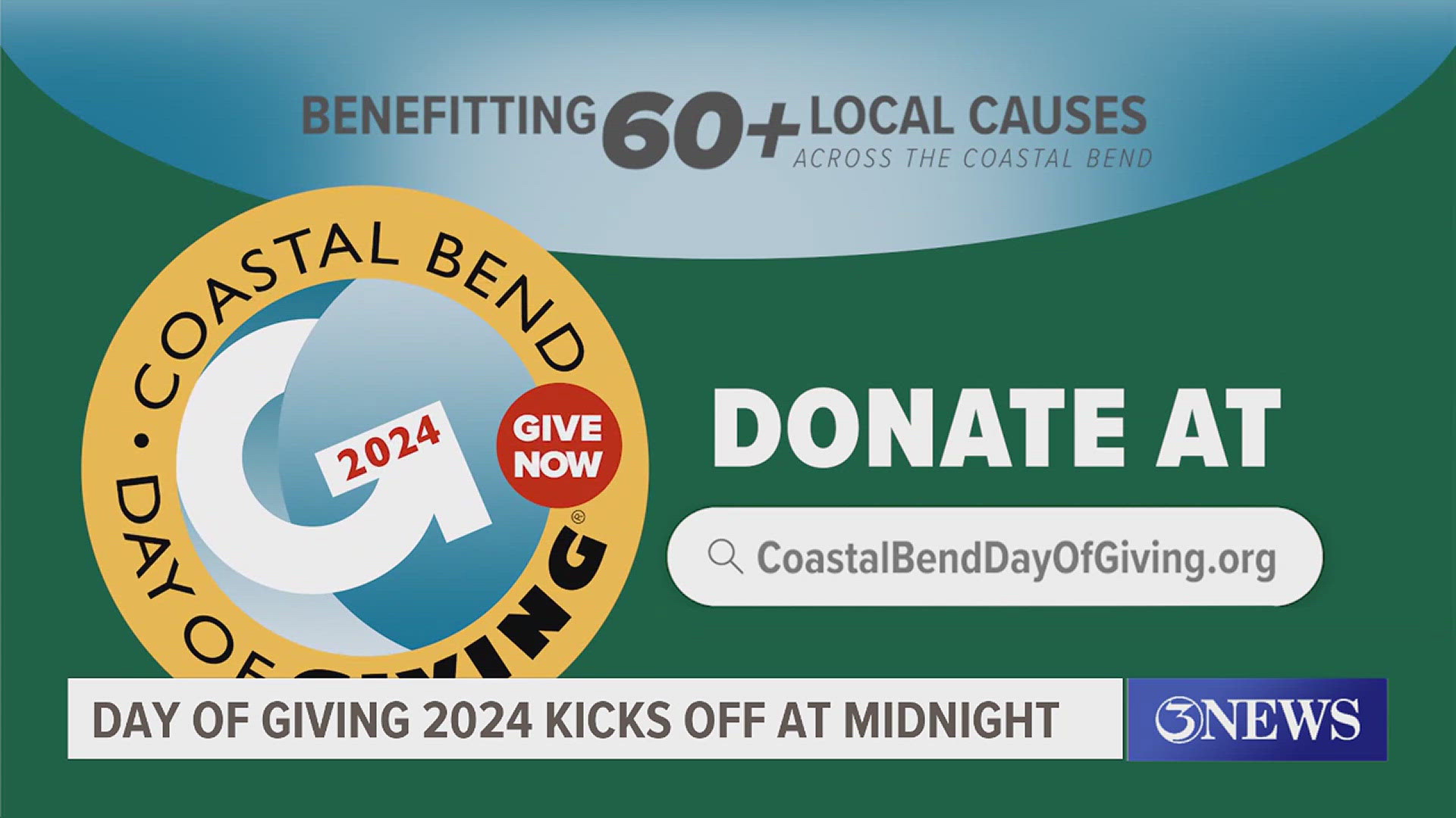 Over 60 nonprofits are participating in this year's Day of Giving. Your donation will help them continue their excellent work in our community.