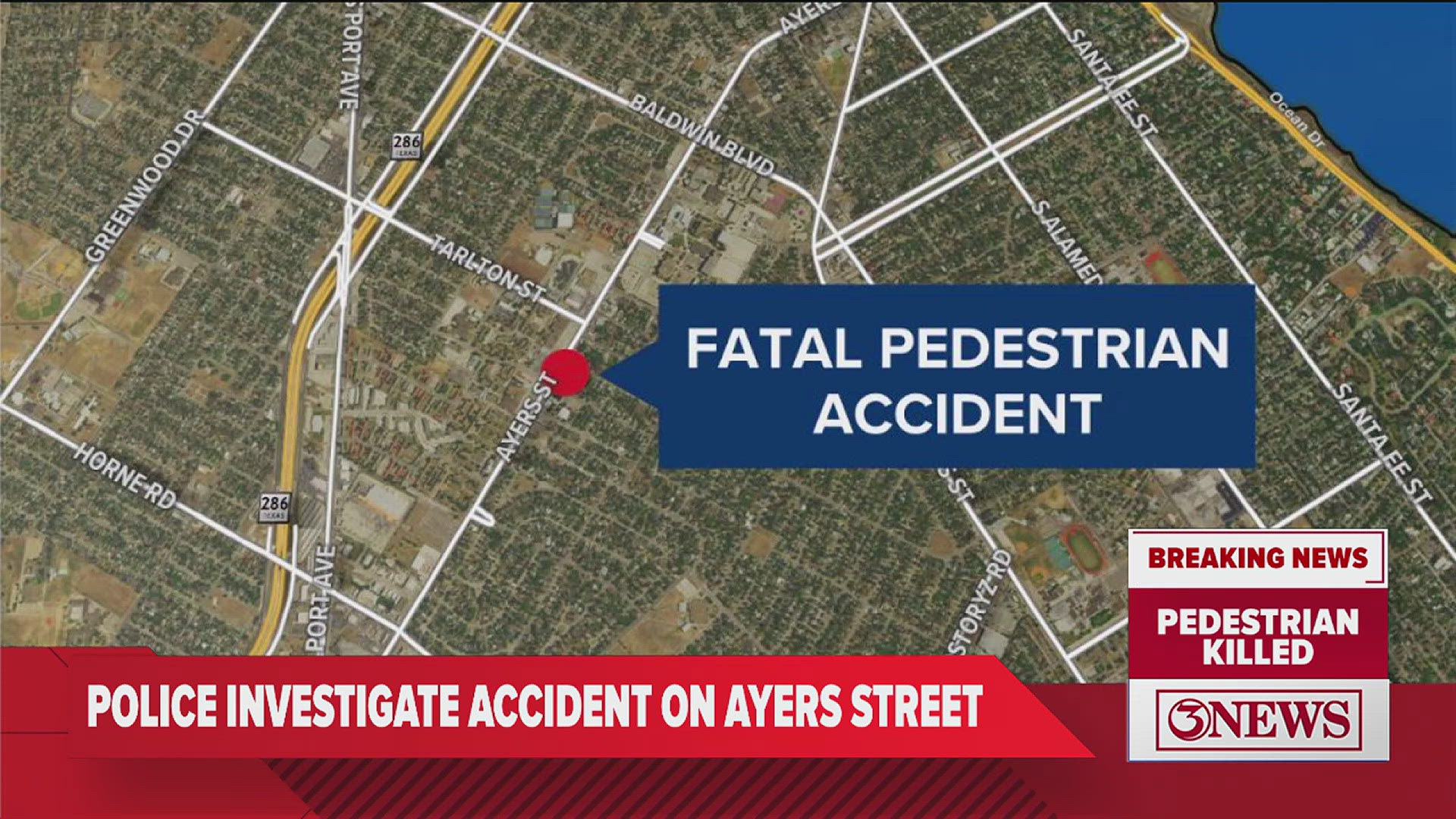 Pedestrian dies after being hit by vehicle on Ayers Street | kiiitv.com