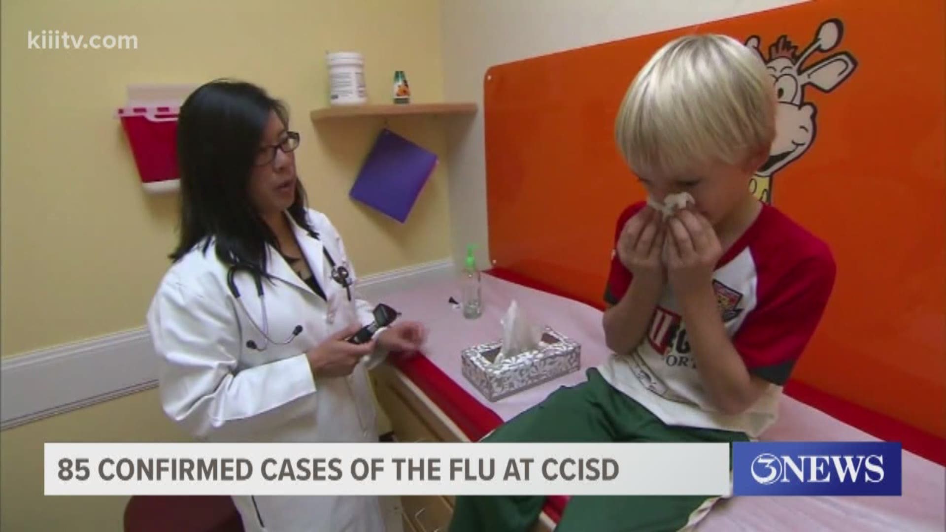3News met with the RN of Martin Middle School to remind the Coastal Bend of flu season in our Corpus Christi schools, and what parents need to be aware of.