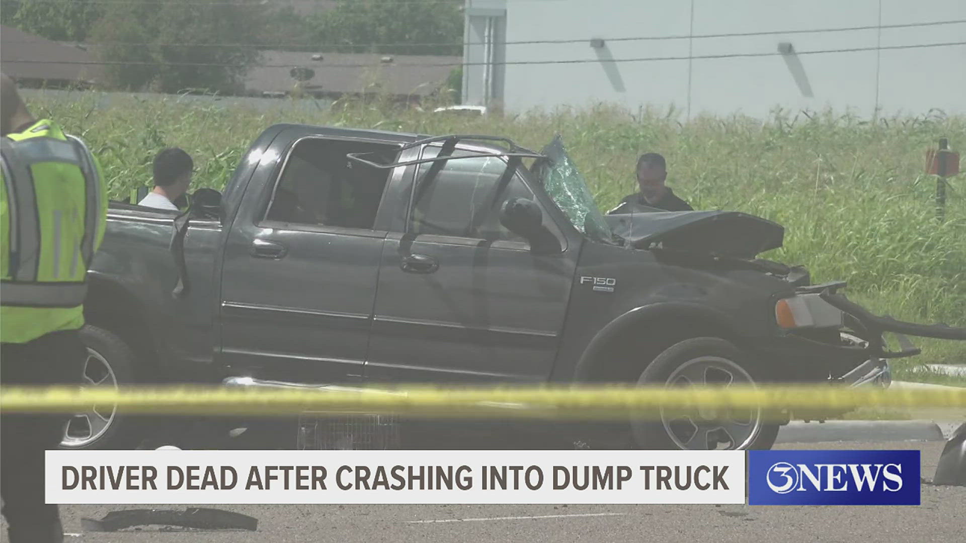 Driver dead after crashing into dump truck on Rodd Field Road | kiiitv.com