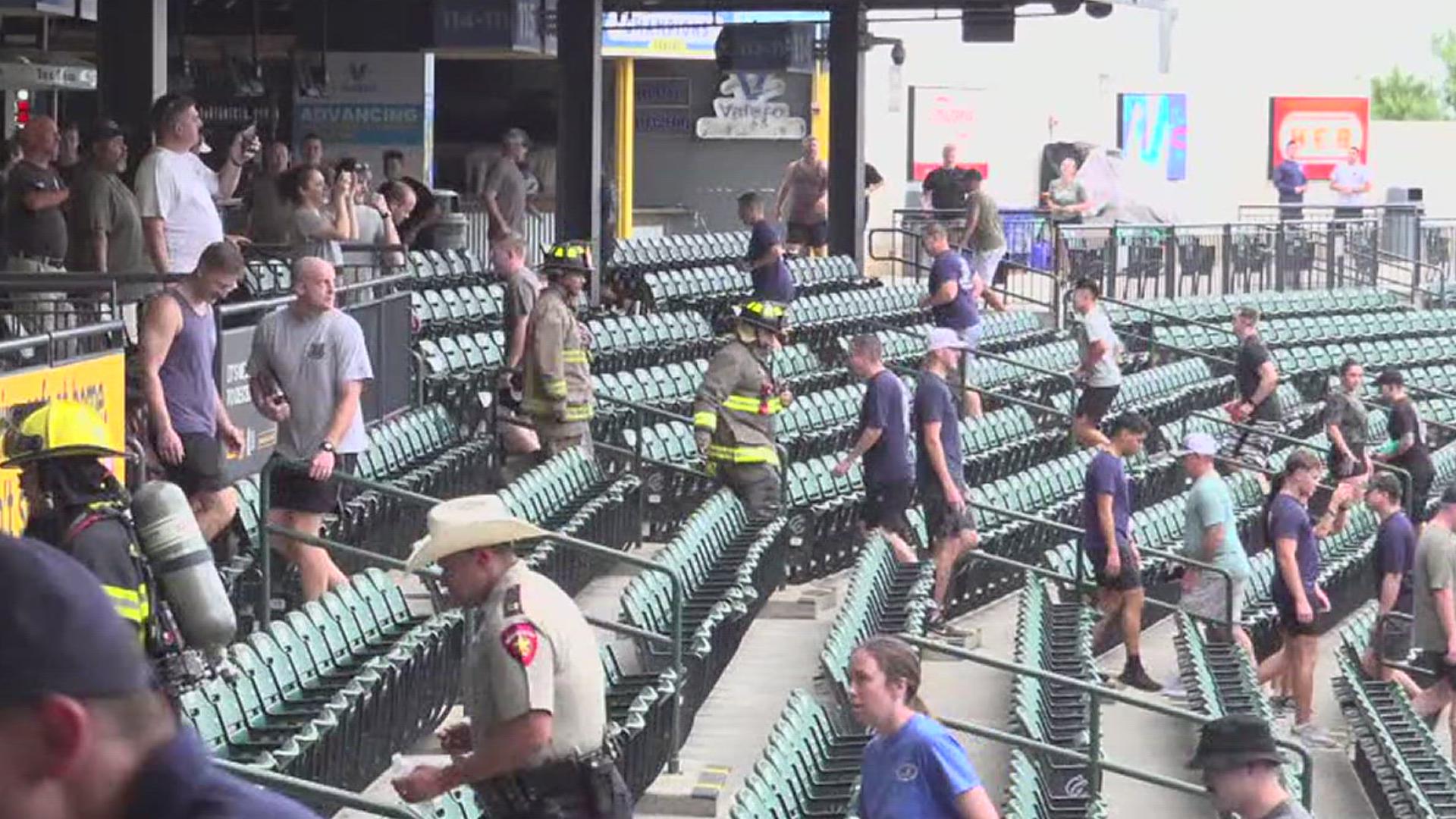 Over 300 participants climbed 110 stories worth of stairs at Whataburger Field, the same number as there were in the World Trade Center.