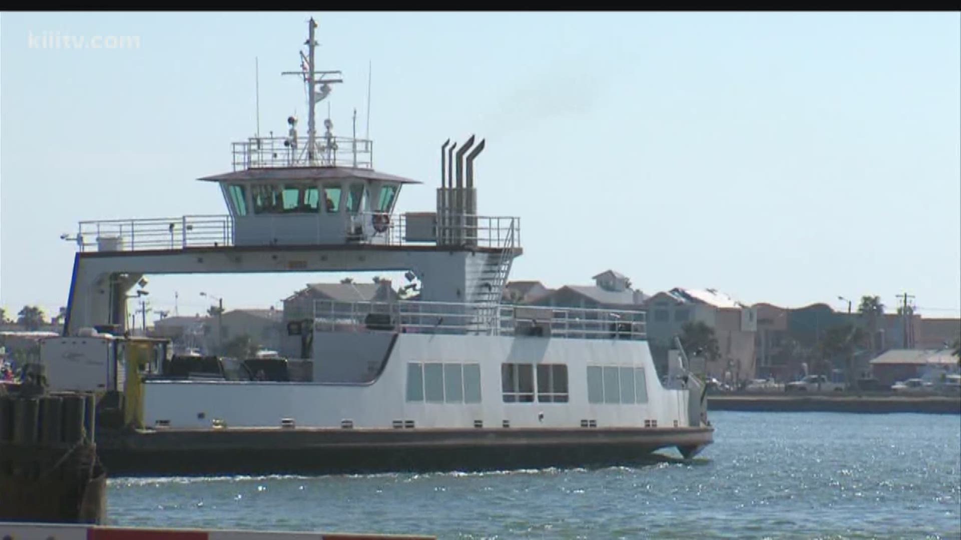 One person sent to hospital after Port Aransas ferry crashes into a dock